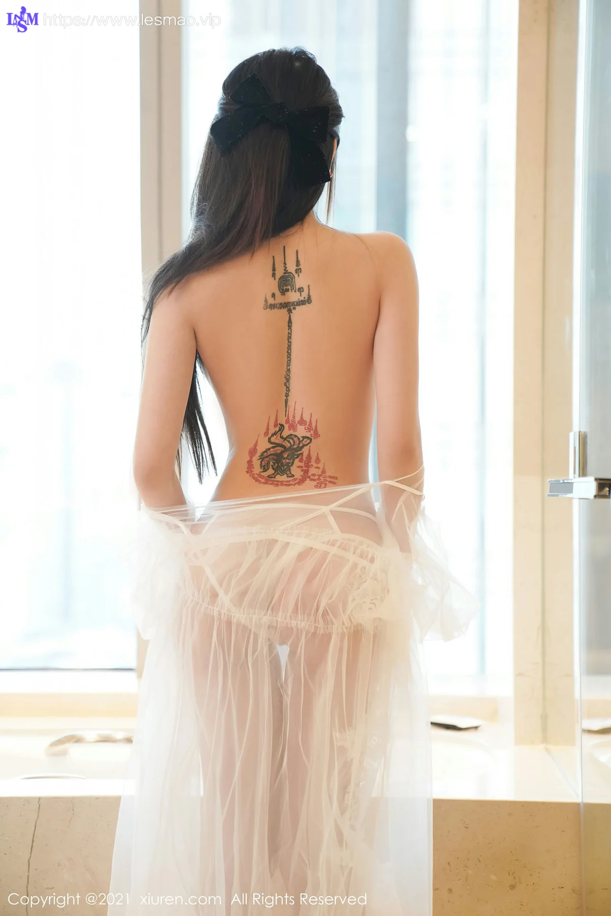 XiuRen 秀人 No.3139  透视新娘白纱 玉兔 主题写真 - 39