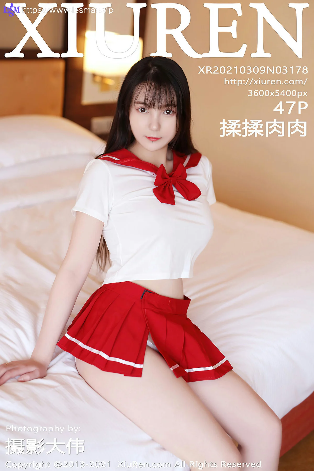 XiuRen 秀人 No.3178   揉揉肉肉 JK制服蕾丝袜真空系列 - 48