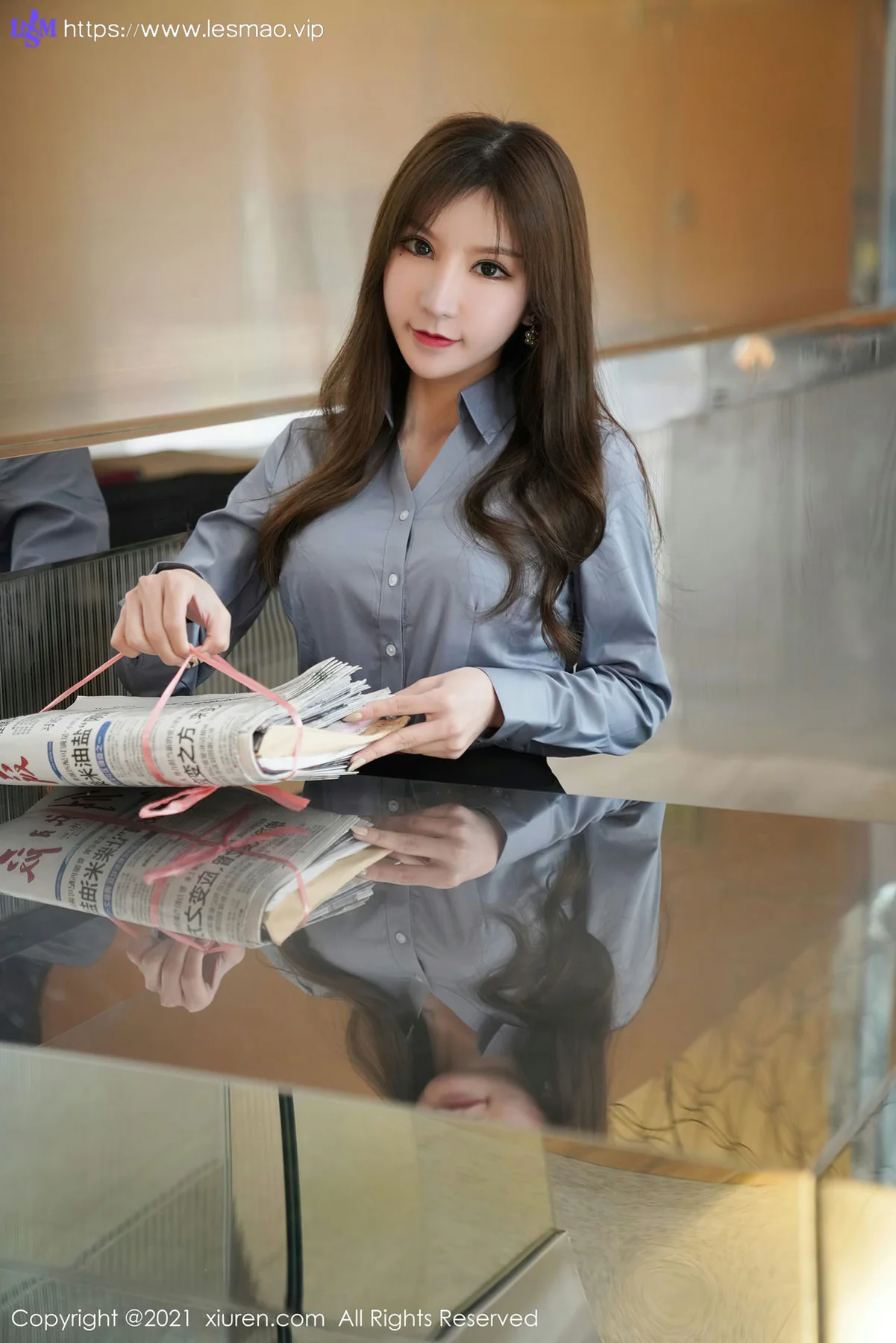 XiuRen 秀人 No.3187  剧情写真物业培训 周于希 - 15