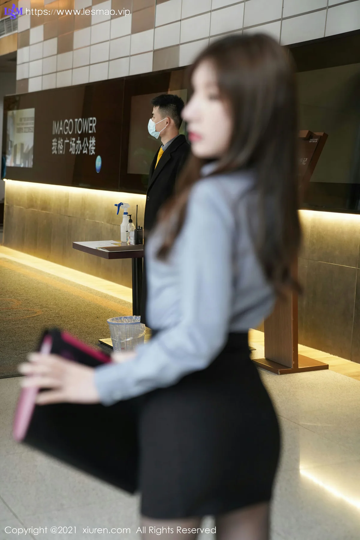 XiuRen 秀人 No.3187  剧情写真物业培训 周于希 - 20