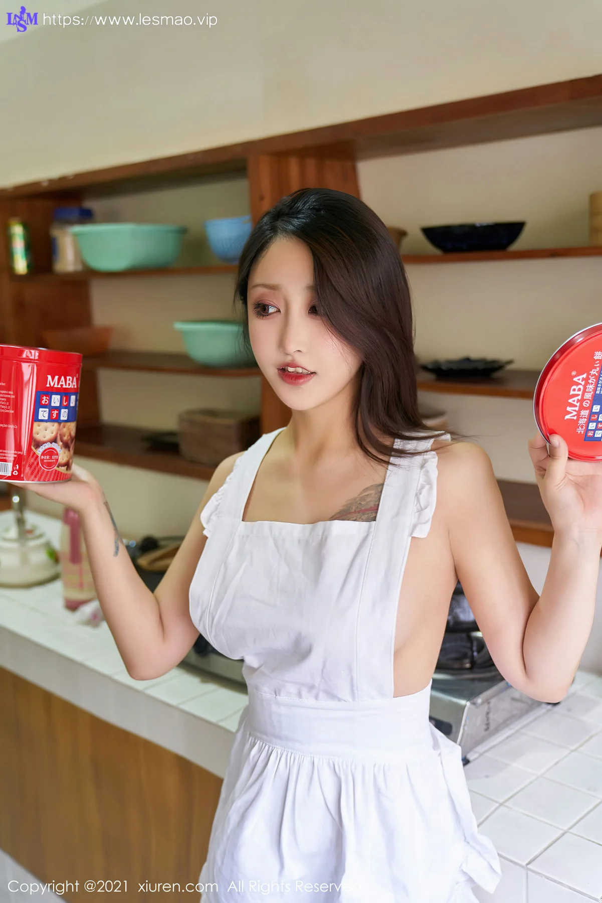 XiuRen 秀人 No.3194  厨房的诱惑主题 林子欣Freya 性感写真 - 38