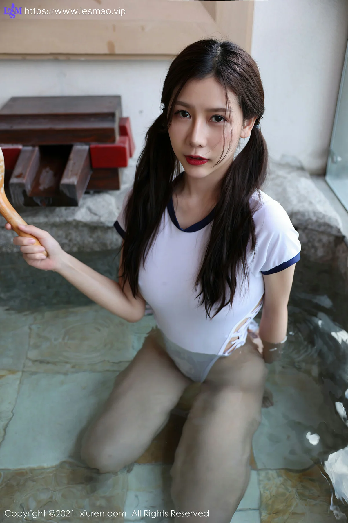 XiuRen 秀人 No.3201  学生连体衣系列 尹甜甜 第二套性感 - 27