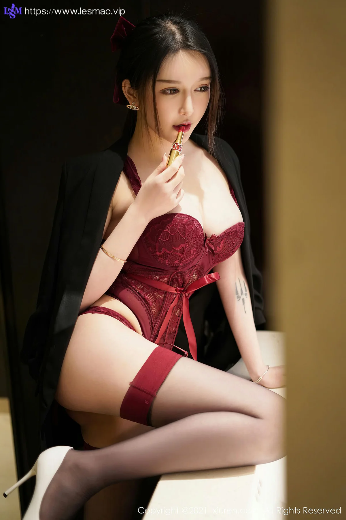 XiuRen 秀人 No.3204  情趣内衣主题 玉兔miki 性感写真 - 42