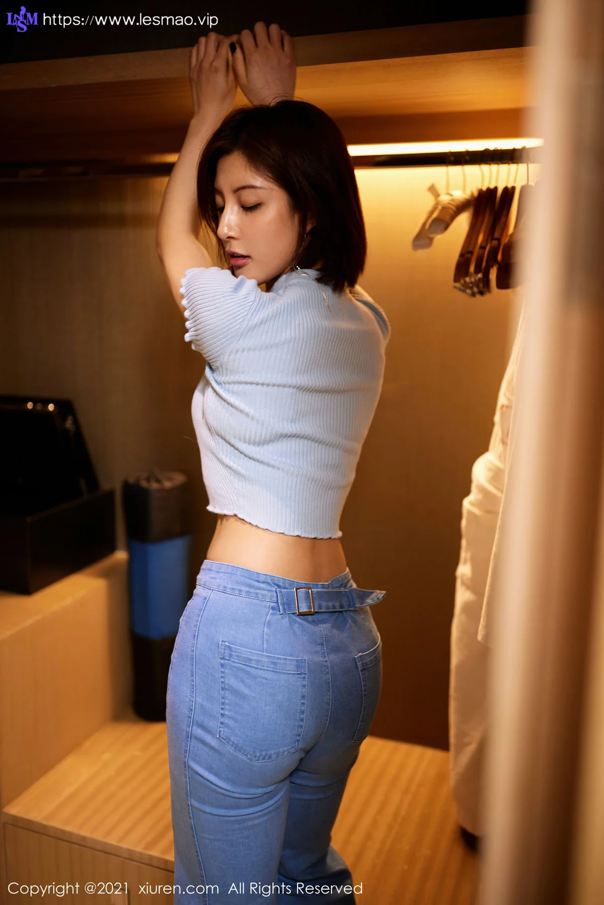 XiuRen 秀人 No.3229  牛仔裤主题 林文文yooki 气质美女 - 11