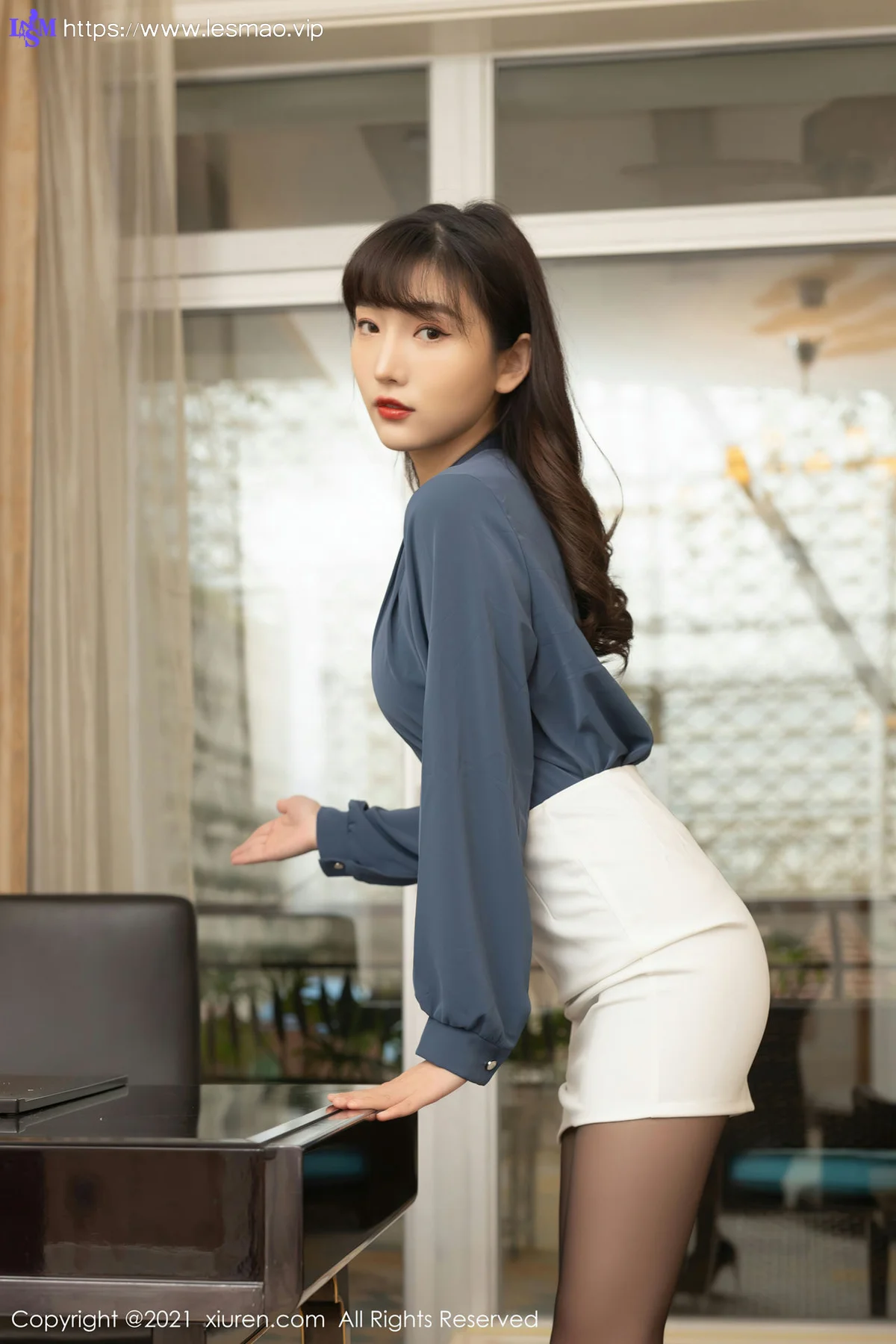 XiuRen 秀人 No.3246  白领还债主题系列 陆萱萱 性感写真 - 13