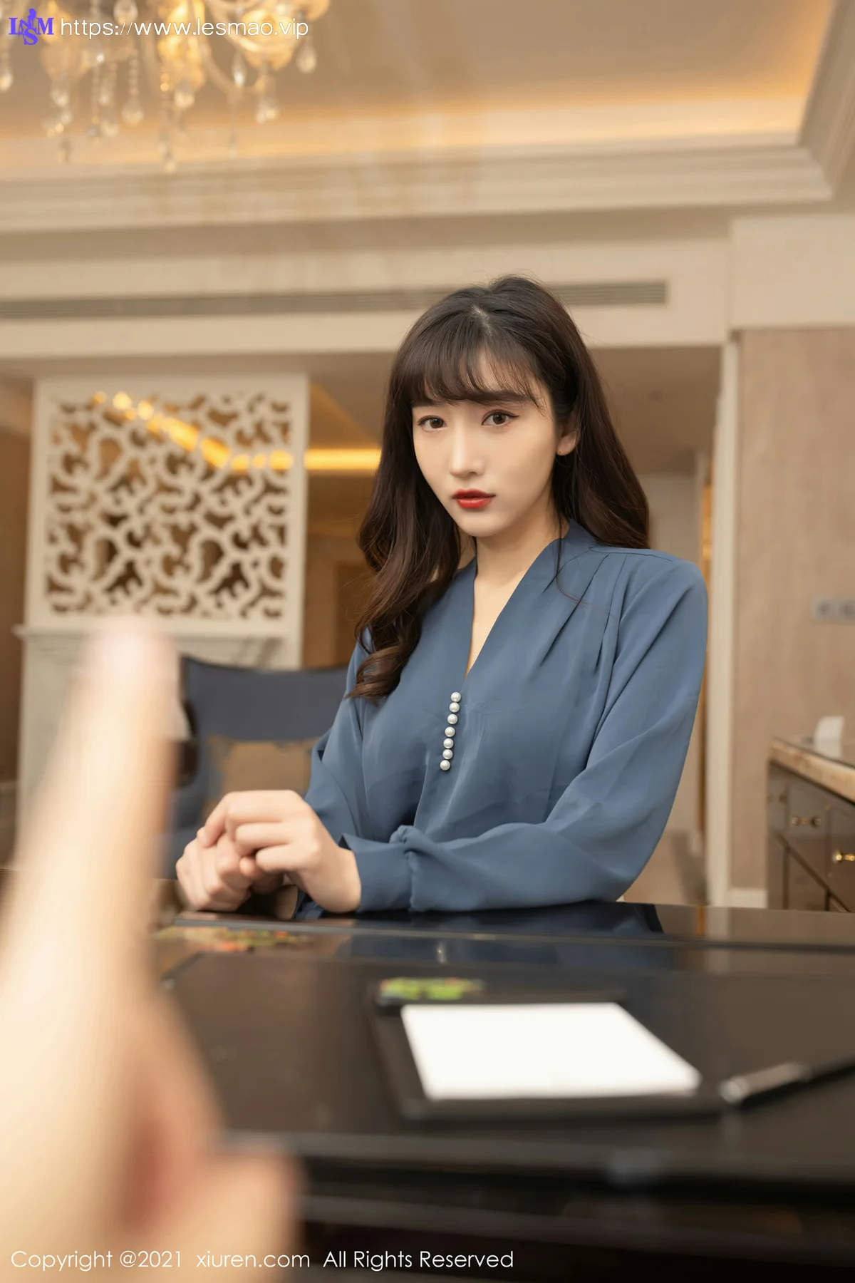 XiuRen 秀人 No.3246  白领还债主题系列 陆萱萱 性感写真 - 21