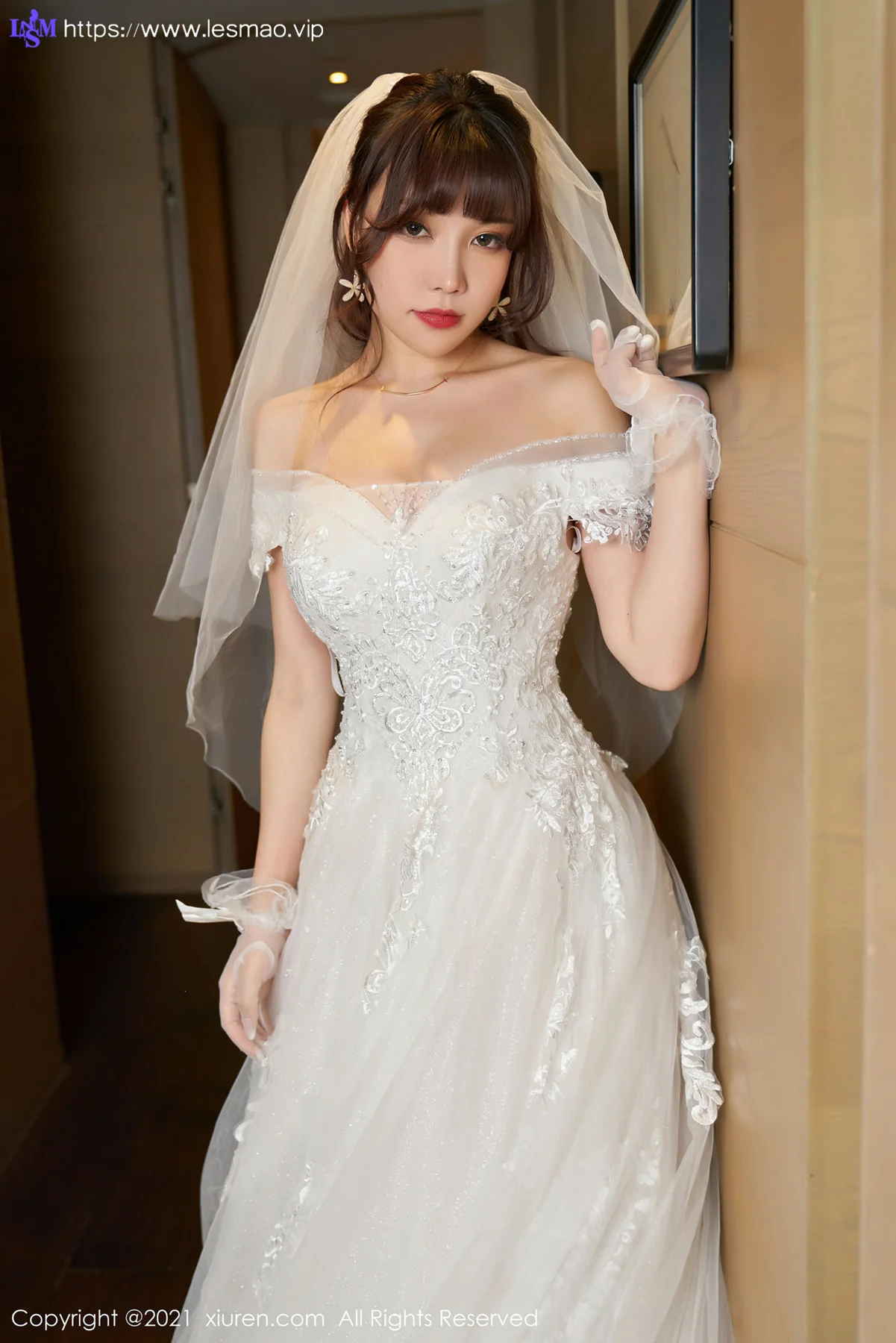 XiuRen 秀人 No.3248  唯美婚纱主题系列 芝芝Booty 性感写真 - 16