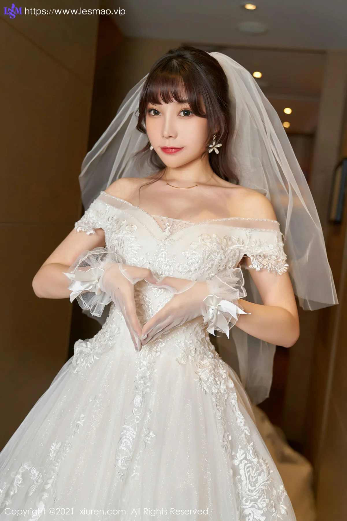 XiuRen 秀人 No.3248  唯美婚纱主题系列 芝芝Booty 性感写真 - 17