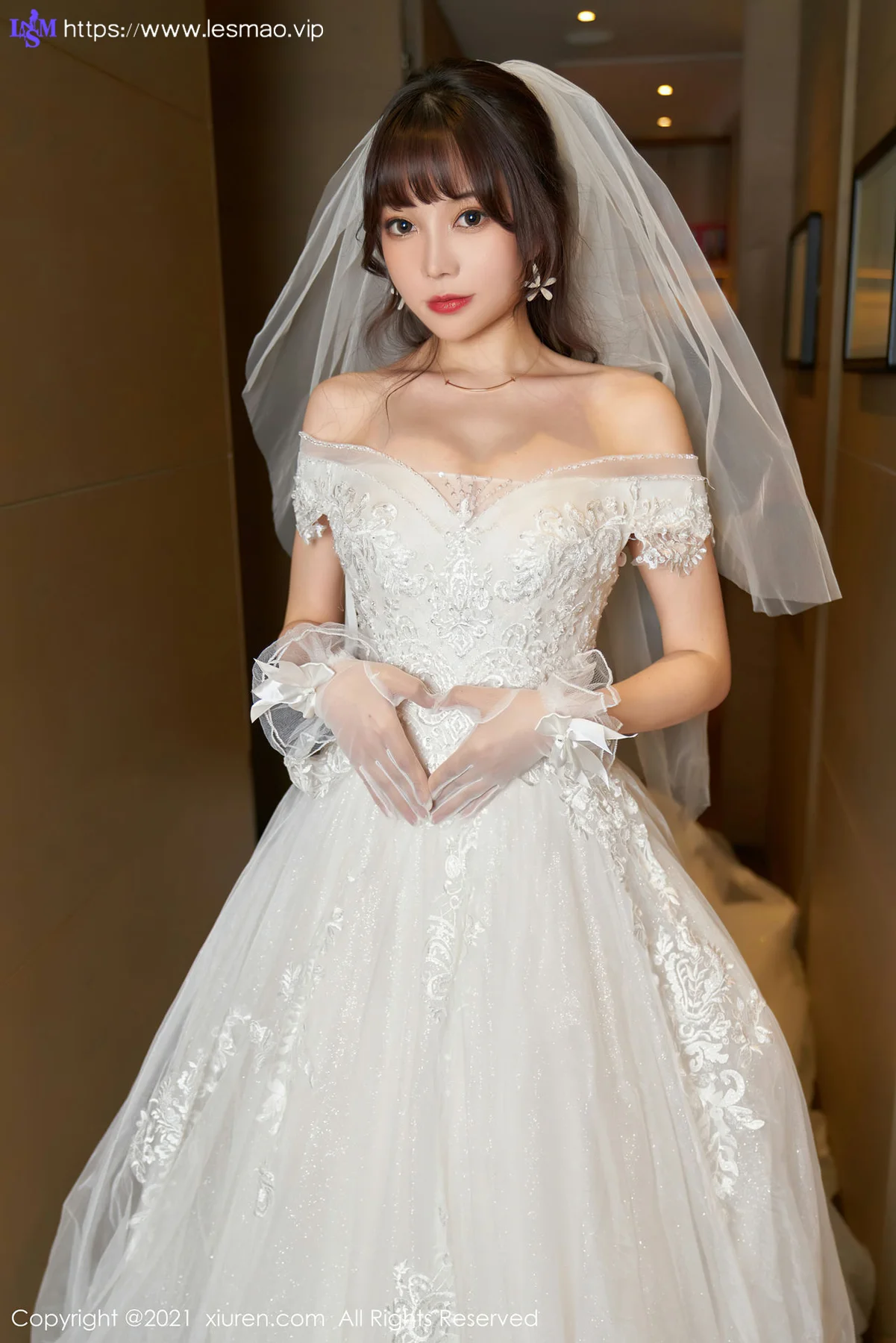 XiuRen 秀人 No.3248  唯美婚纱主题系列 芝芝Booty 性感写真 - 18