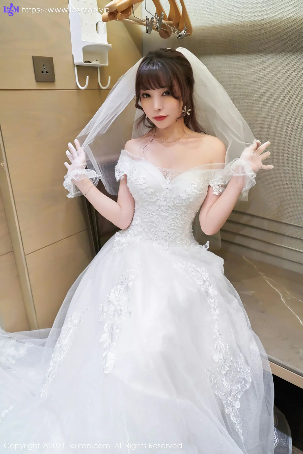 XiuRen 秀人 No.3248  唯美婚纱主题系列 芝芝Booty 性感写真 - 20