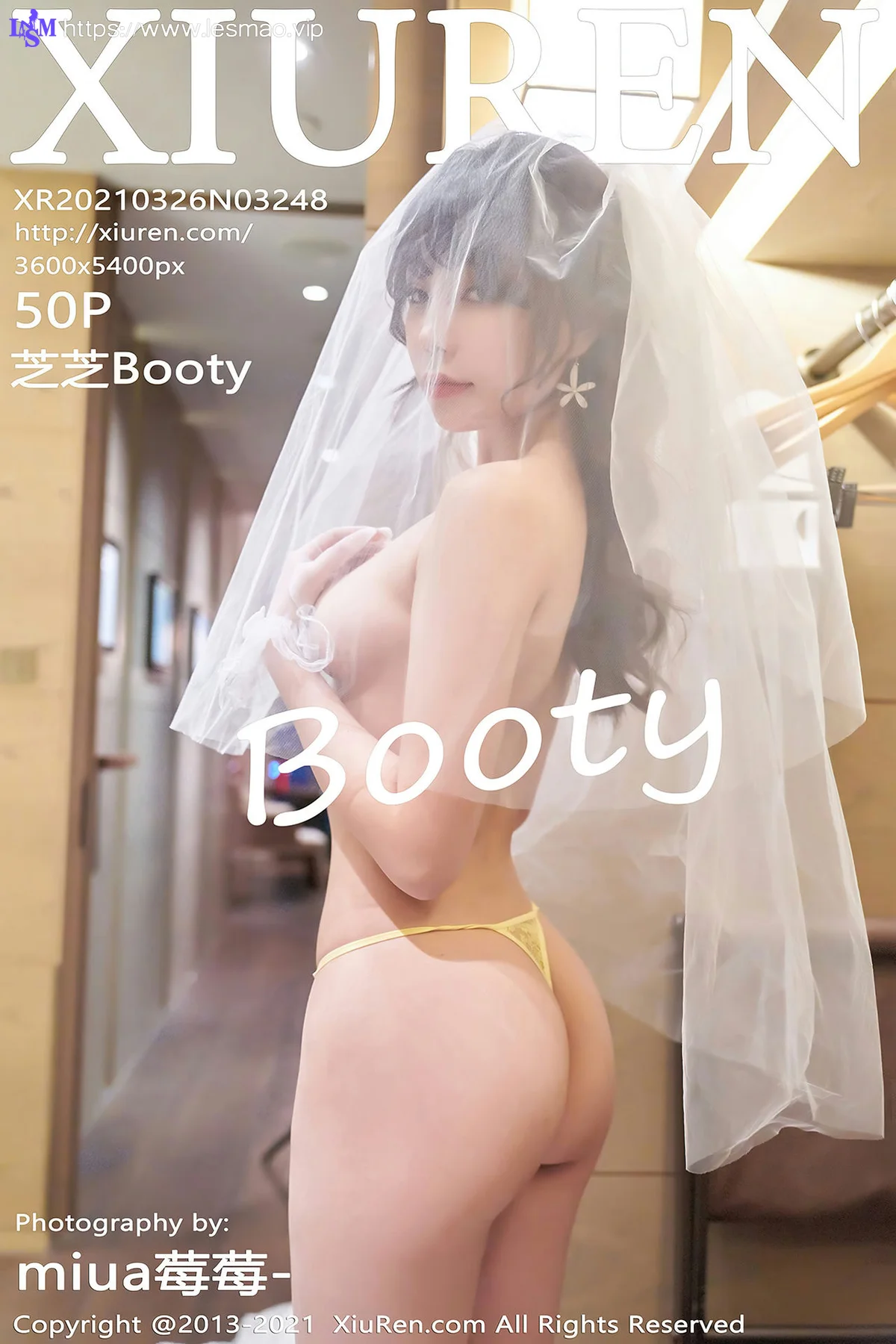 XiuRen 秀人 No.3248  唯美婚纱主题系列 芝芝Booty 性感写真 - 51