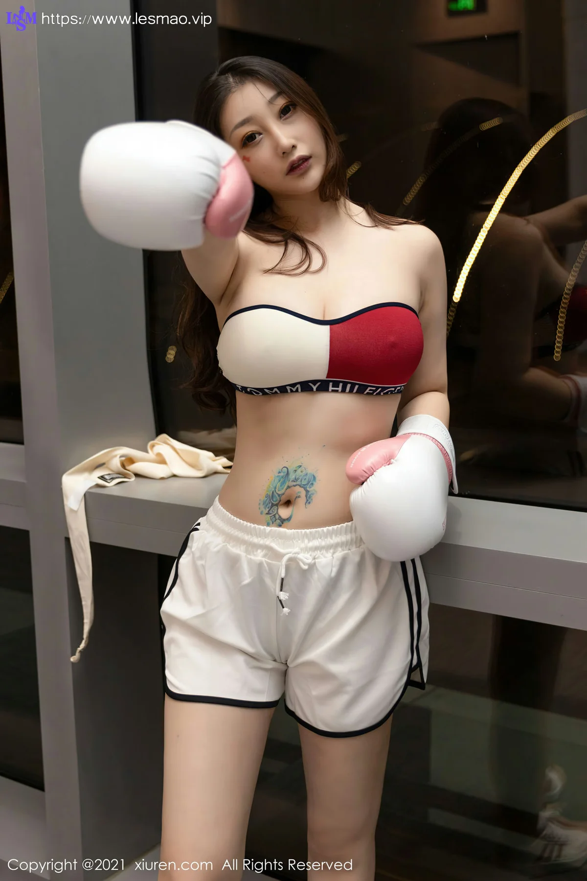 XiuRen 秀人 No.3252  拳击手主题系列 妲己_Toxic 魅惑写真 - 22