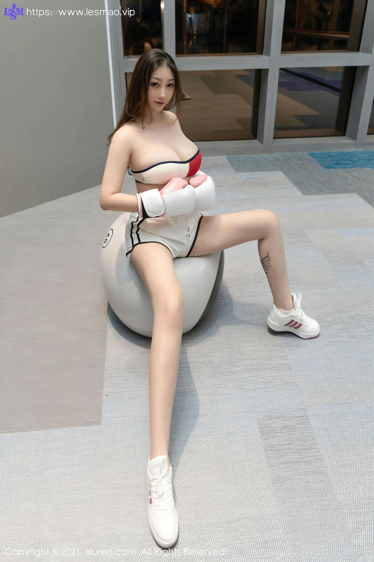 XiuRen 秀人 No.3252  拳击手主题系列 妲己_Toxic 魅惑写真 - 49
