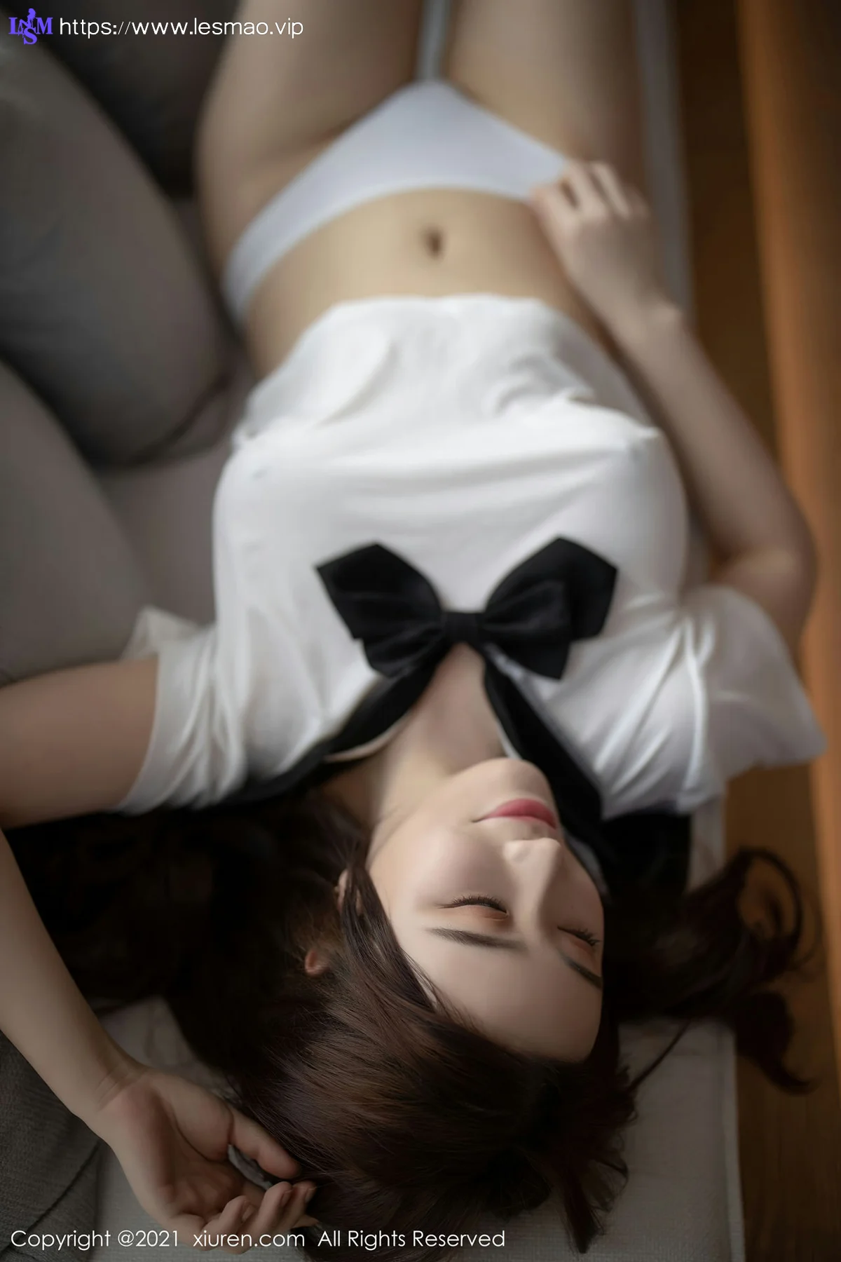 XiuRen 秀人 No.3268 青春校服  Cherry绯月樱 清纯甜美黑白 - 58