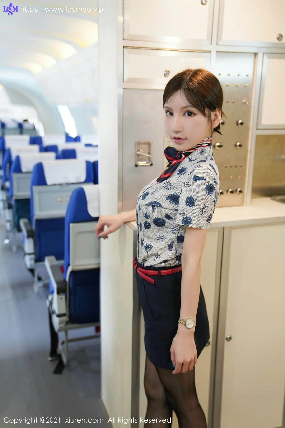 XiuRen 秀人 No.3274  东航空姐剧情主题 周于希Sandy 上海心愿 - 24