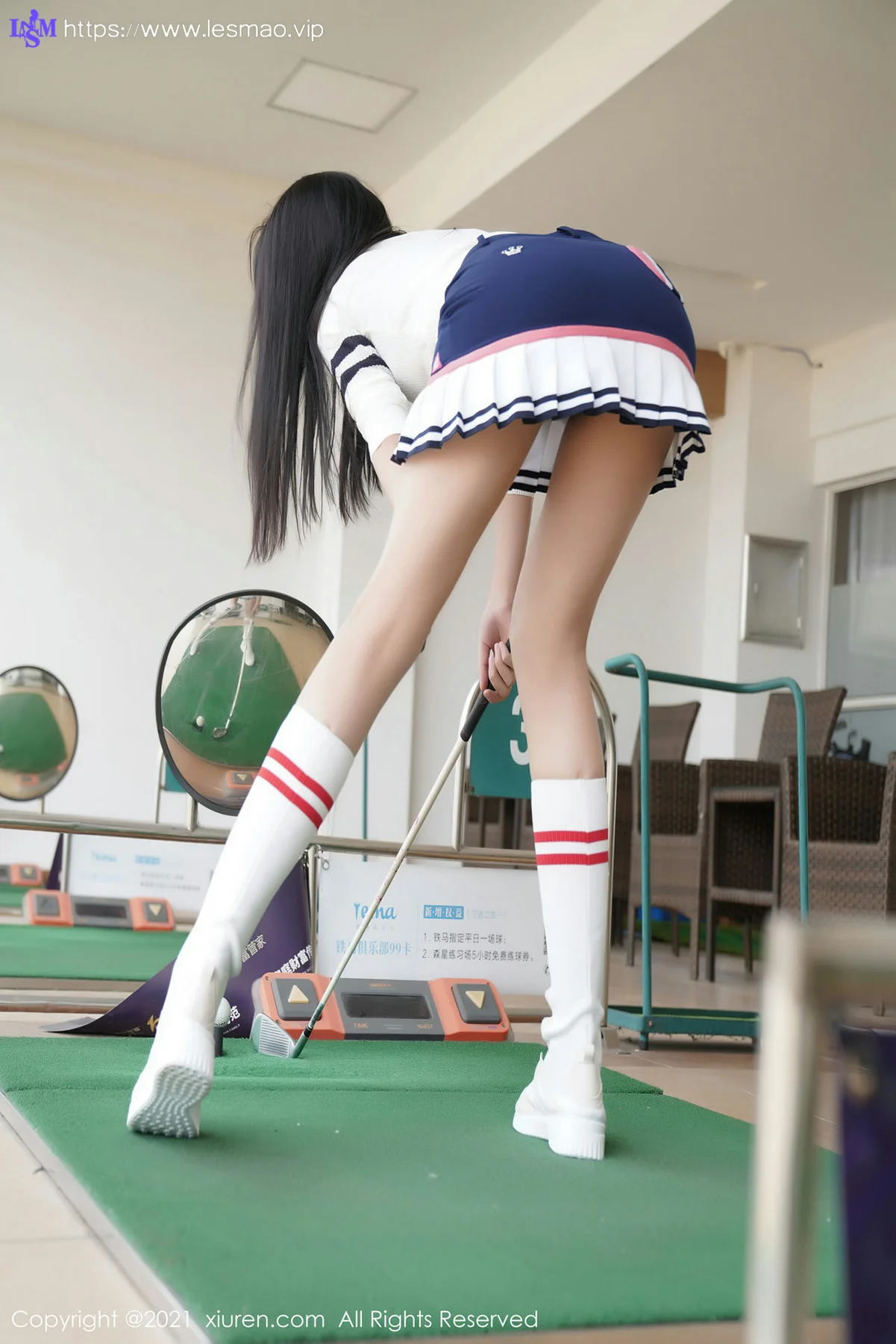 XiuRen 秀人 No.3277 高尔夫女郎旅拍 葛征 净高184c m - 12