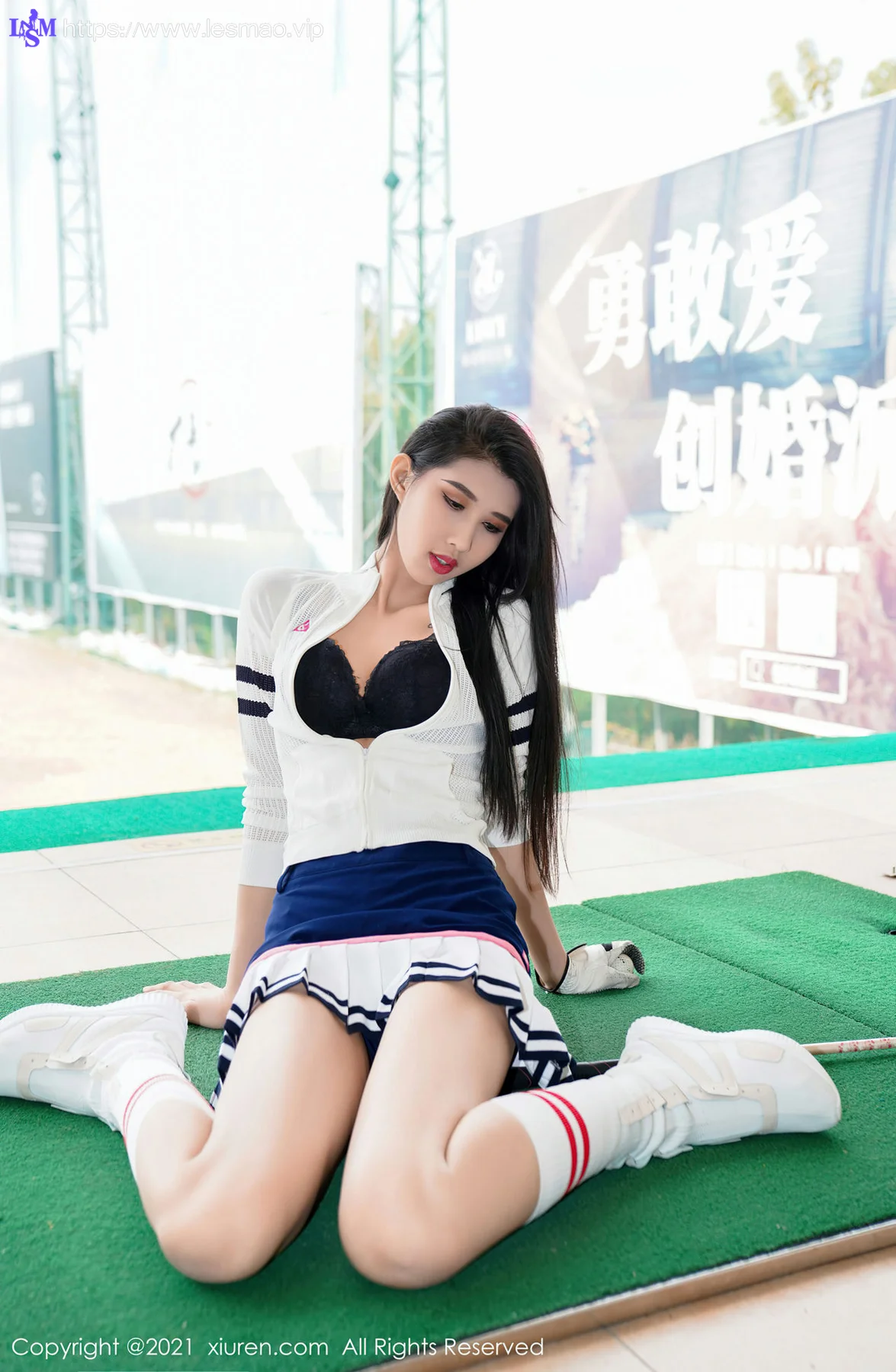 XiuRen 秀人 No.3277 高尔夫女郎旅拍 葛征 净高184c m - 19
