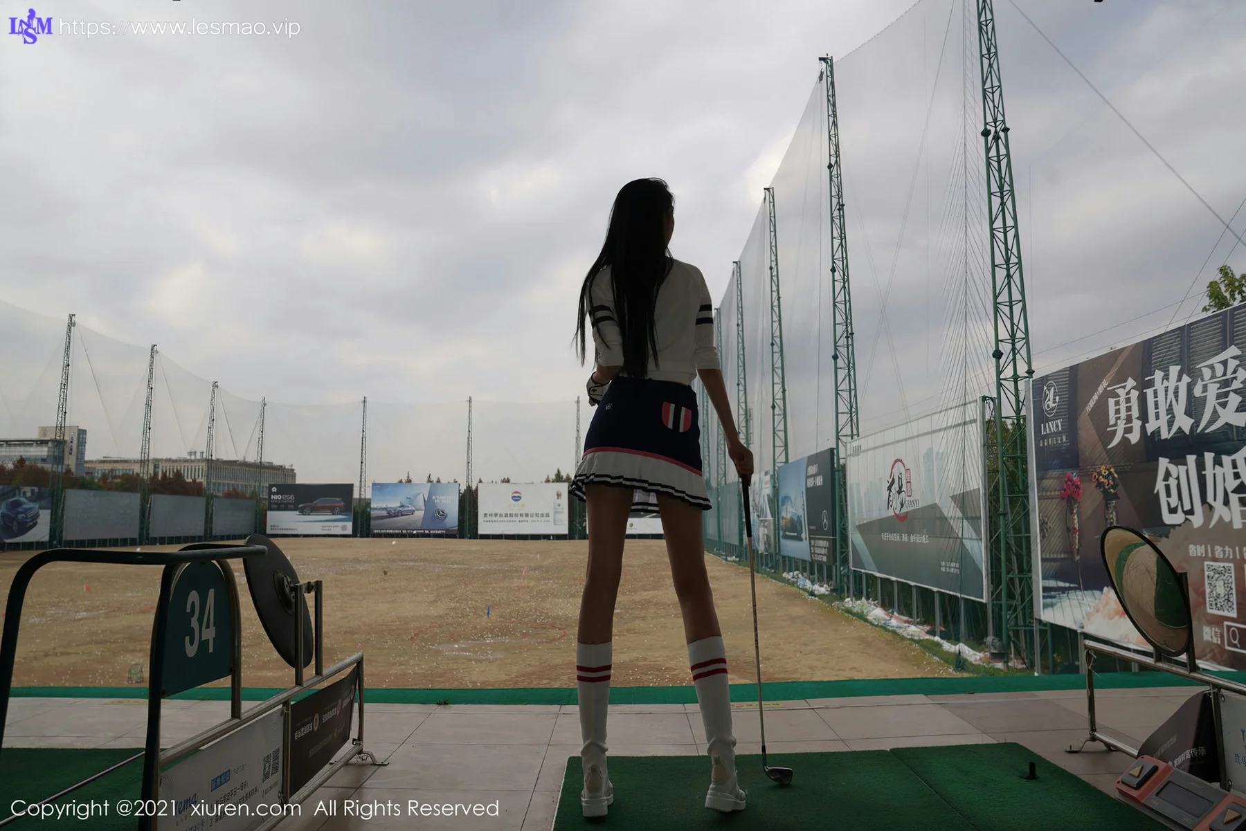 XiuRen 秀人 No.3277 高尔夫女郎旅拍 葛征 净高184c m - 21