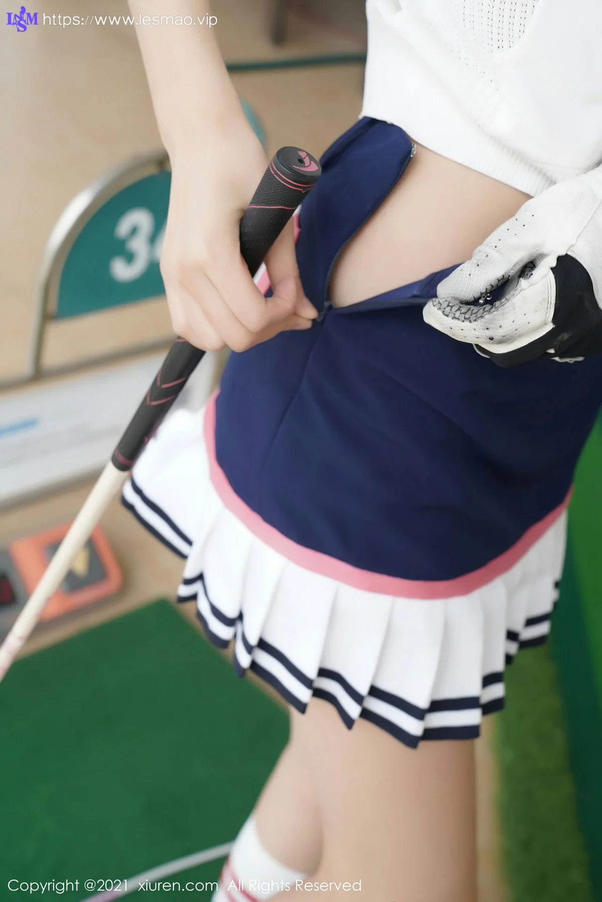 XiuRen 秀人 No.3277 高尔夫女郎旅拍 葛征 净高184c m - 35
