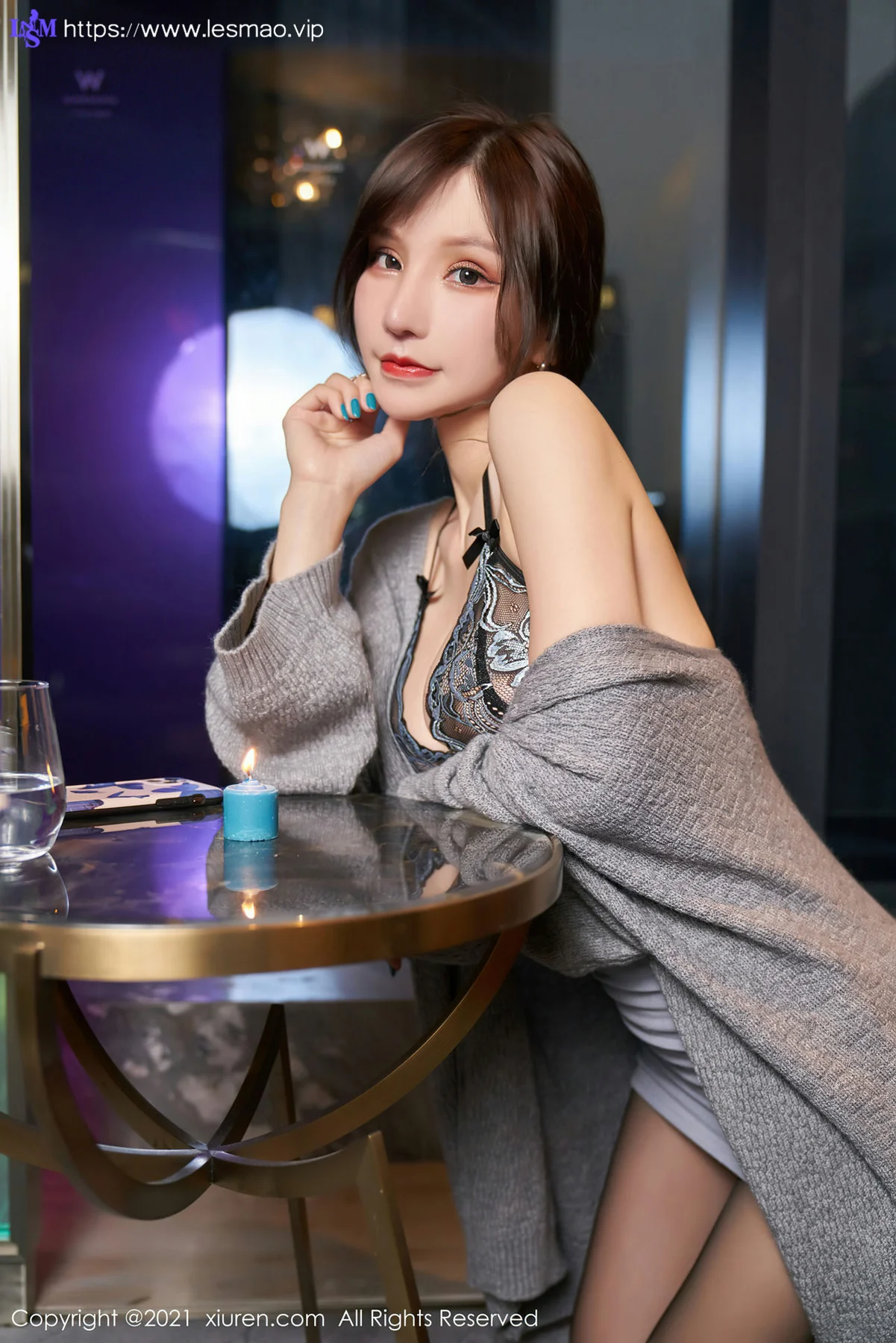 XiuRen 秀人 No.3288  透的镂空服饰 周于希Sandy 薄性感写真 - 38