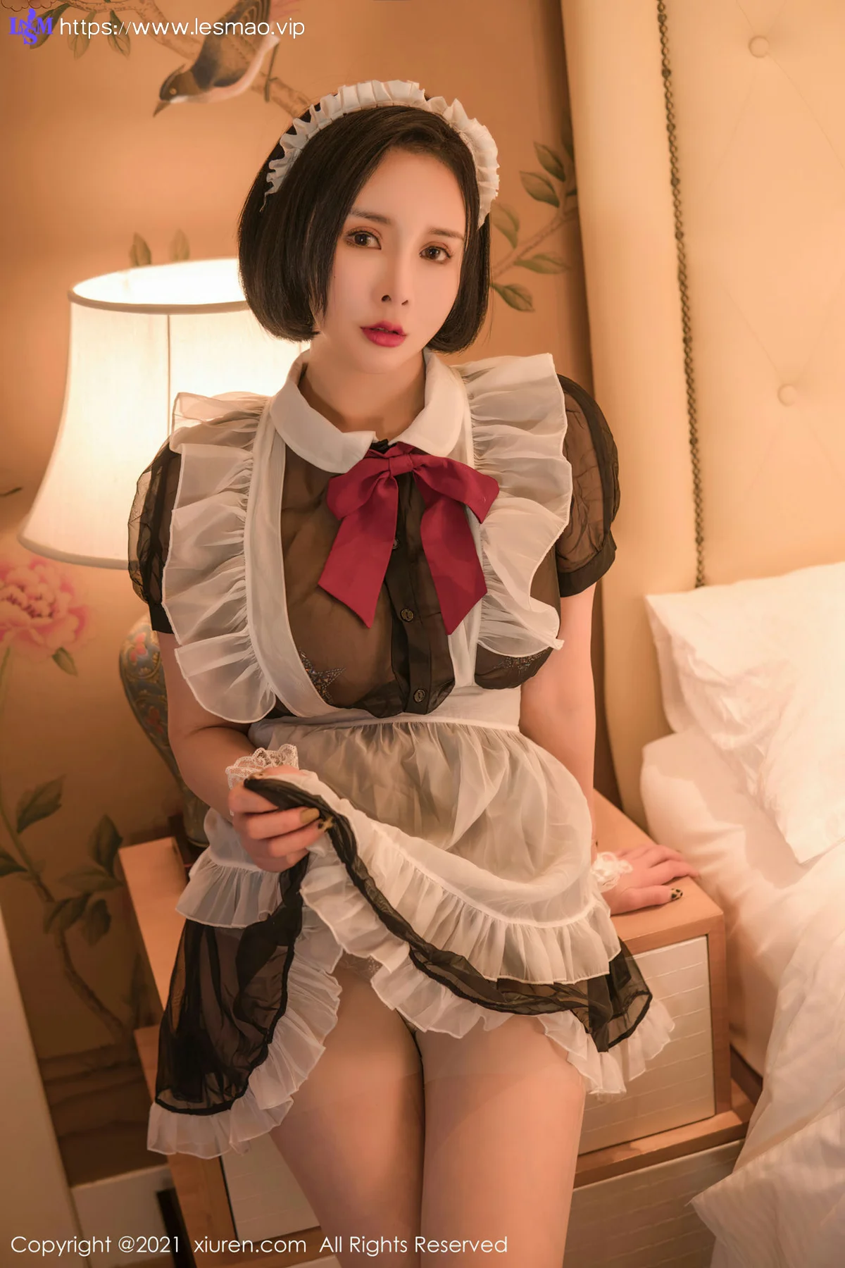 XiuRen 秀人 No.3296  90后豪乳御姐 韩珊珊  第三弹 - 39