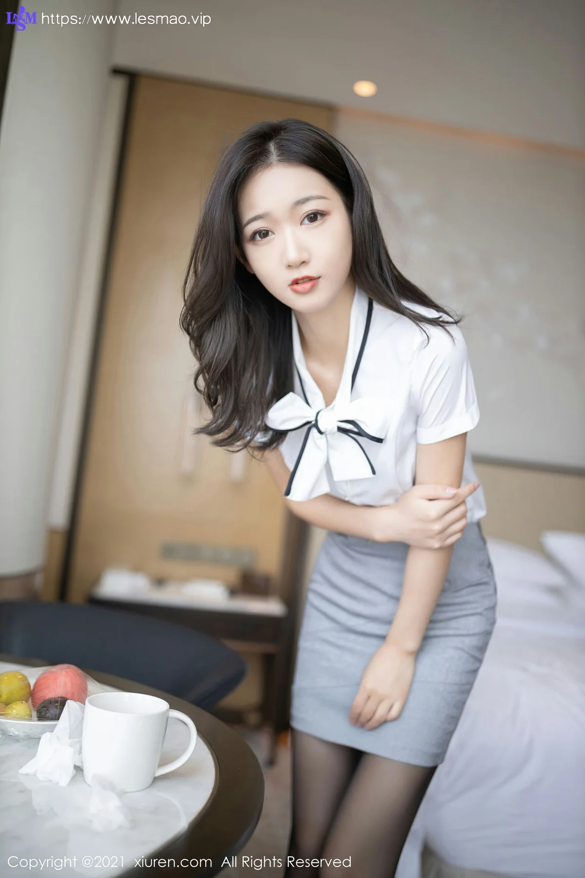 XiuRen 秀人 No.3307  酒店宾客服务 唐安琪 系列写真 - 15