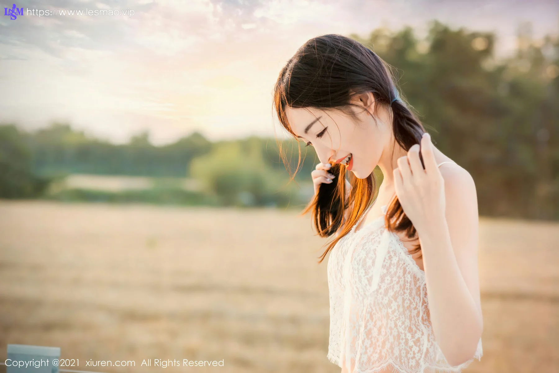 XiuRen 秀人 No.3313  麦田写真 沈梦瑶 - 40