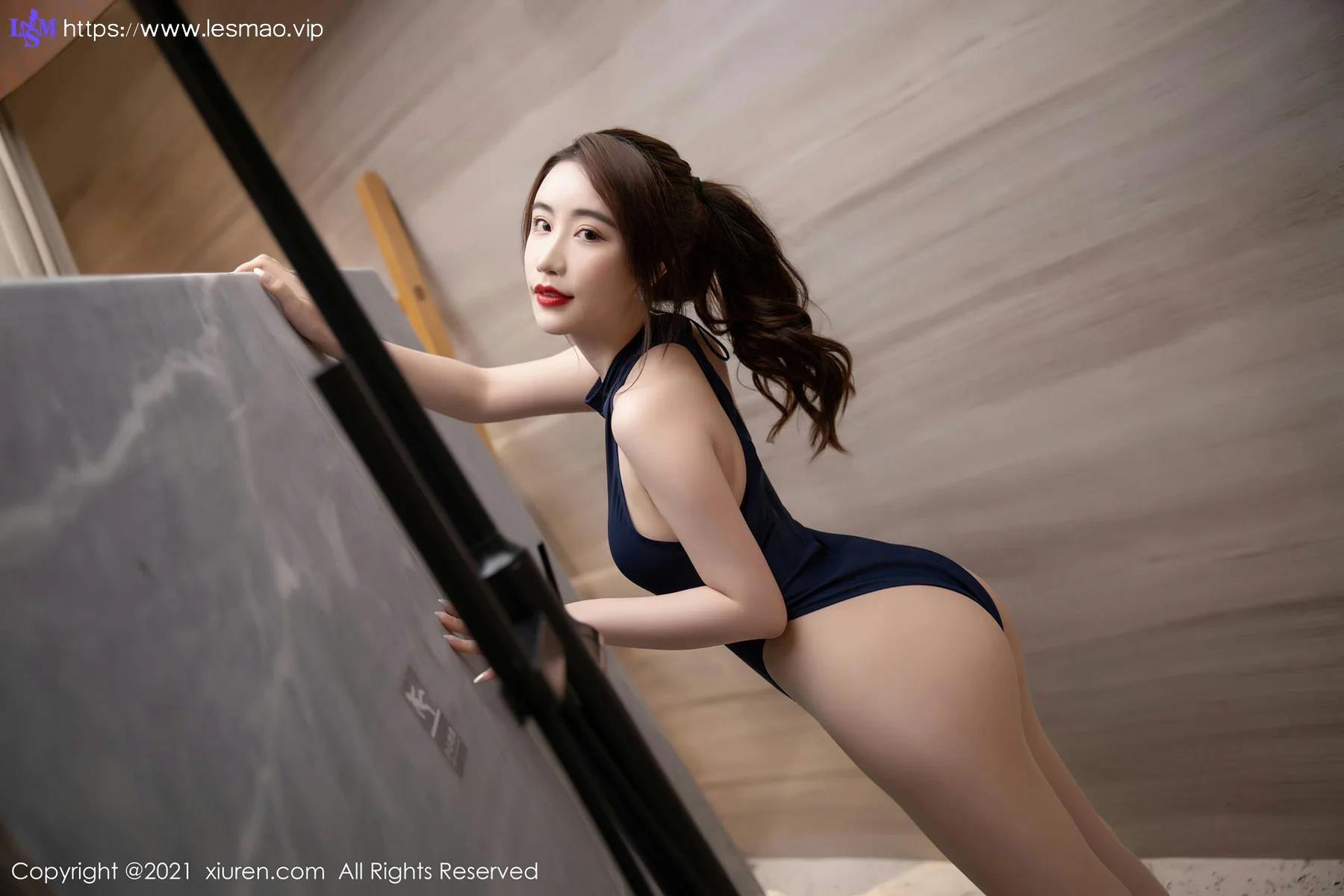 XiuRen 秀人 No.3327 日系死库水 Cherry绯月樱 蓝浴室中淋漓... - 26
