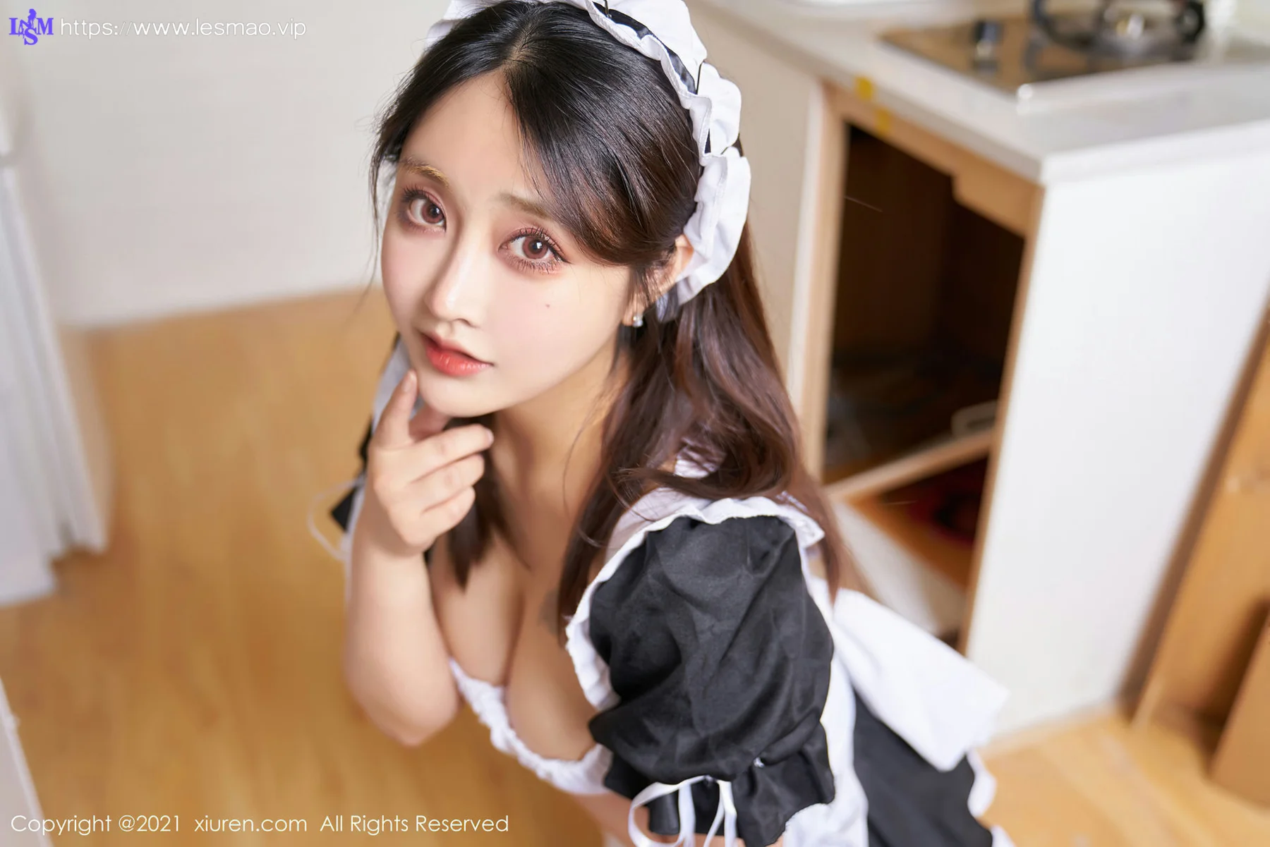 XiuRen 秀人 No.3364  日系咖啡女仆 林子欣Freya 心愿旅拍写真 - 13