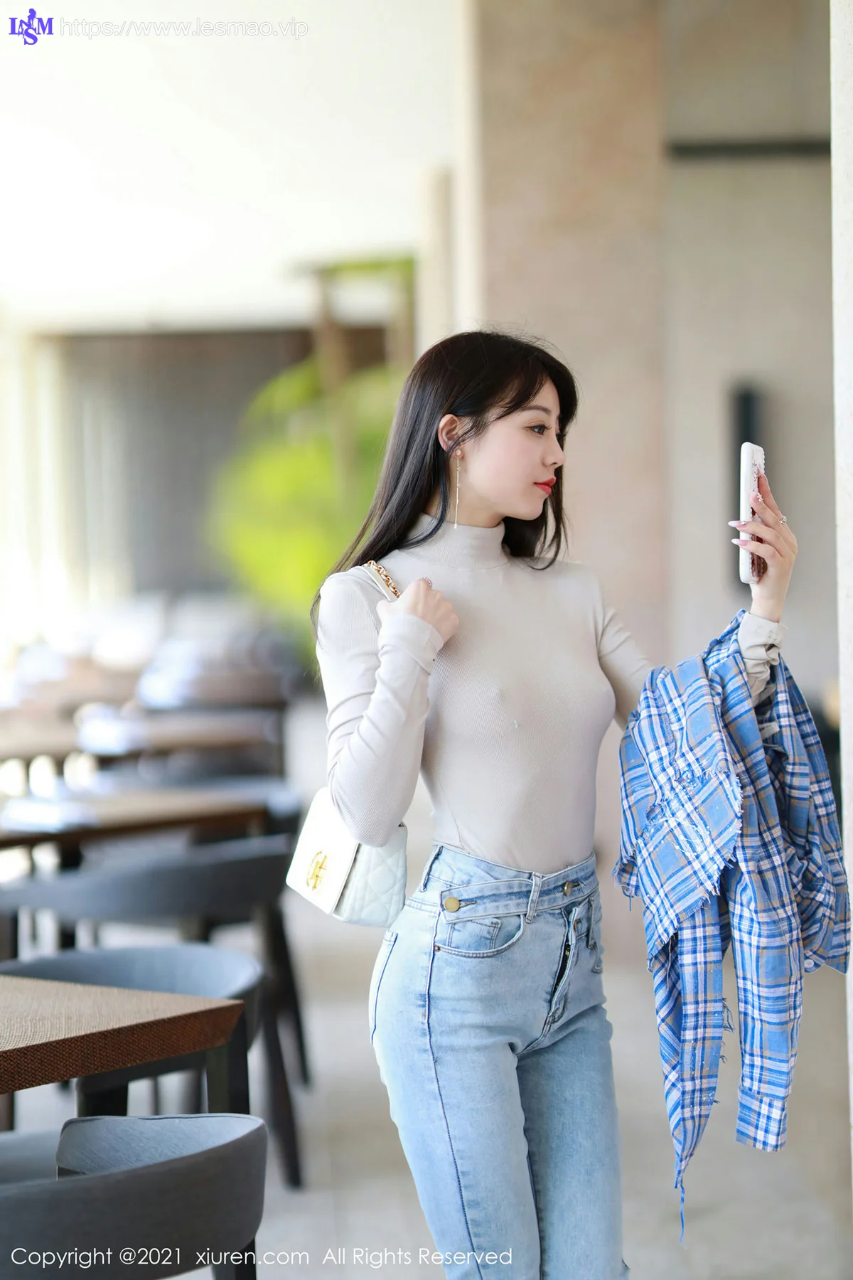 XiuRen 秀人 No.3369  死库水与牛仔裤系列 佘贝拉bella 主题性... - 15