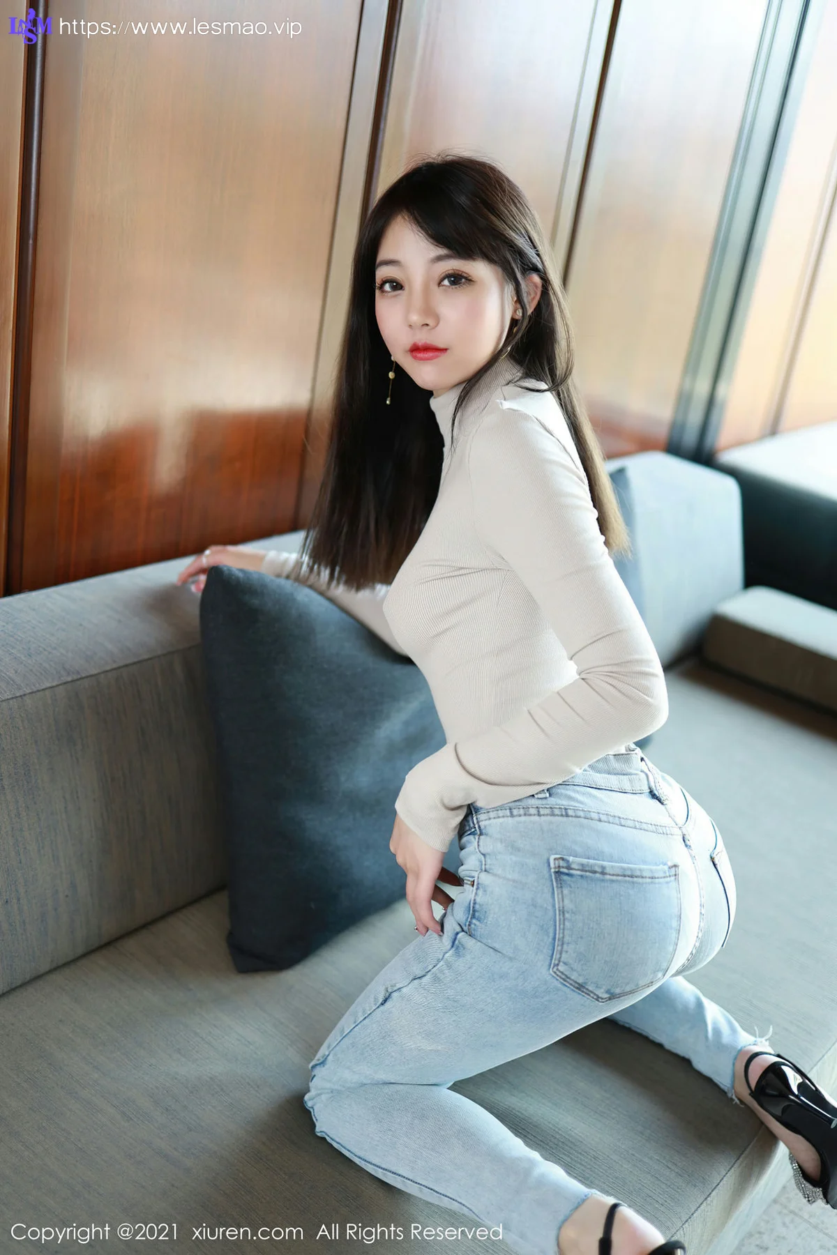 XiuRen 秀人 No.3369  死库水与牛仔裤系列 佘贝拉bella 主题性... - 20