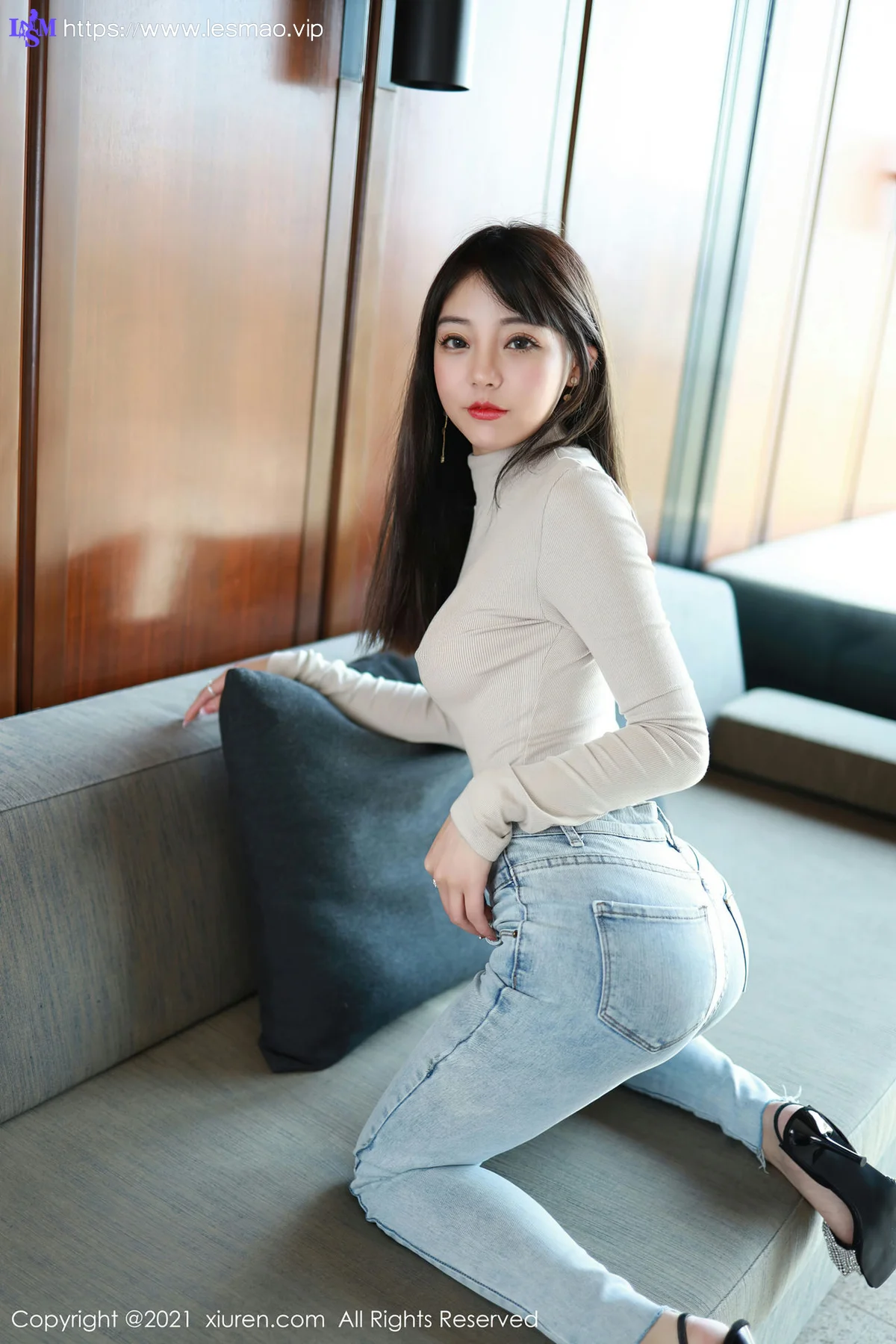 XiuRen 秀人 No.3369  死库水与牛仔裤系列 佘贝拉bella 主题性... - 21
