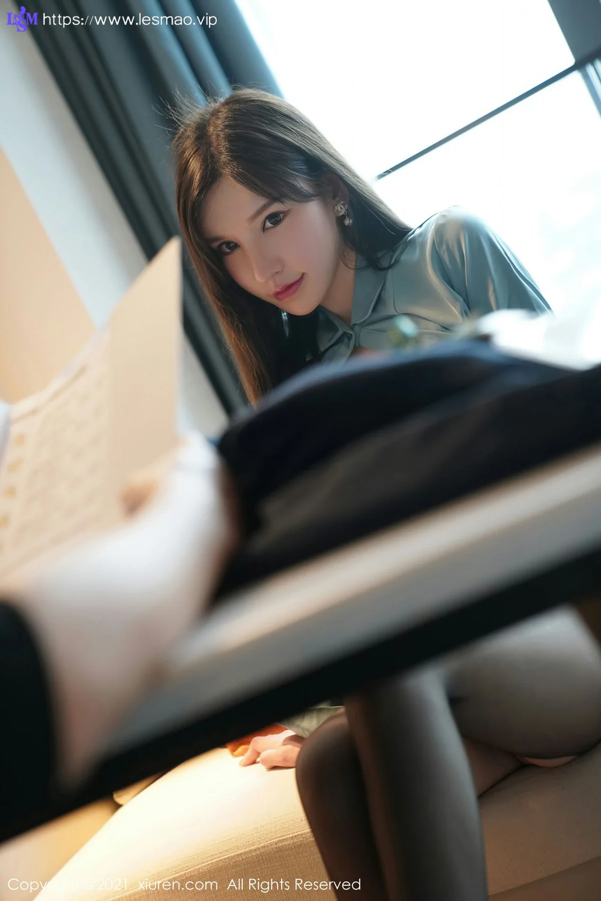 XiuRen 秀人 No.3415  办公ol制服 周于希 性感黑丝 - 83