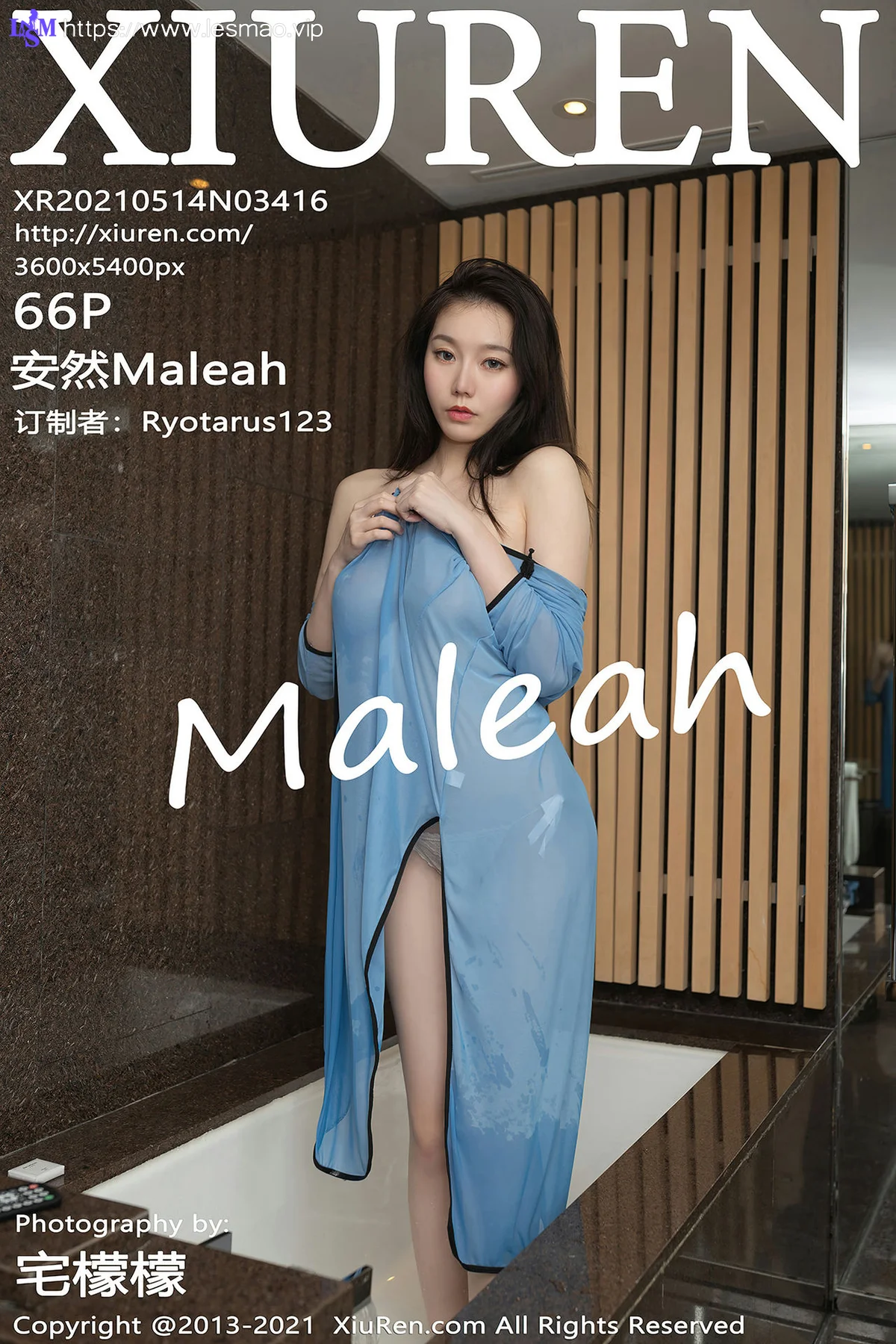 XiuRen 秀人 No.3416  民国情趣旗袍主题 安然Maleah 成都旅拍写真 - 67