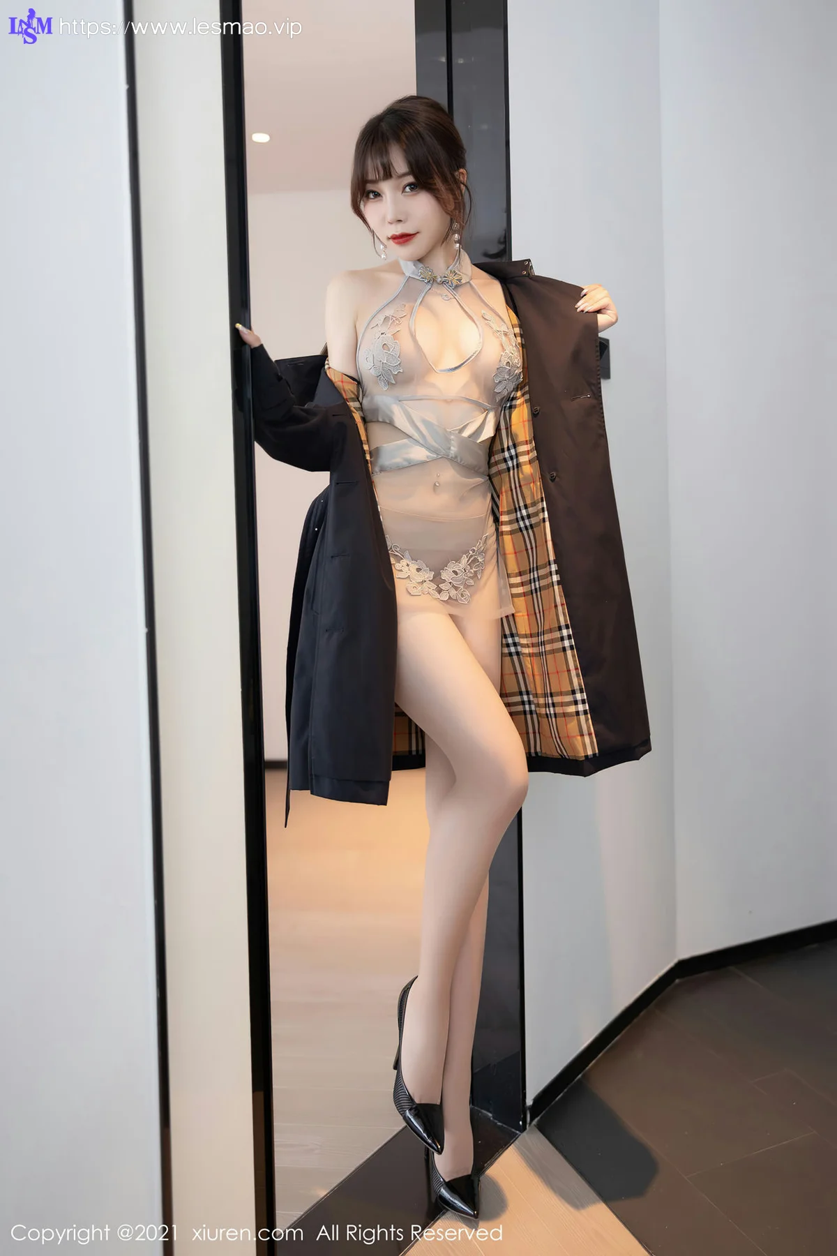 XiuRen 秀人 No.3422 透视情趣 芝芝Booty 性感写真 - 21