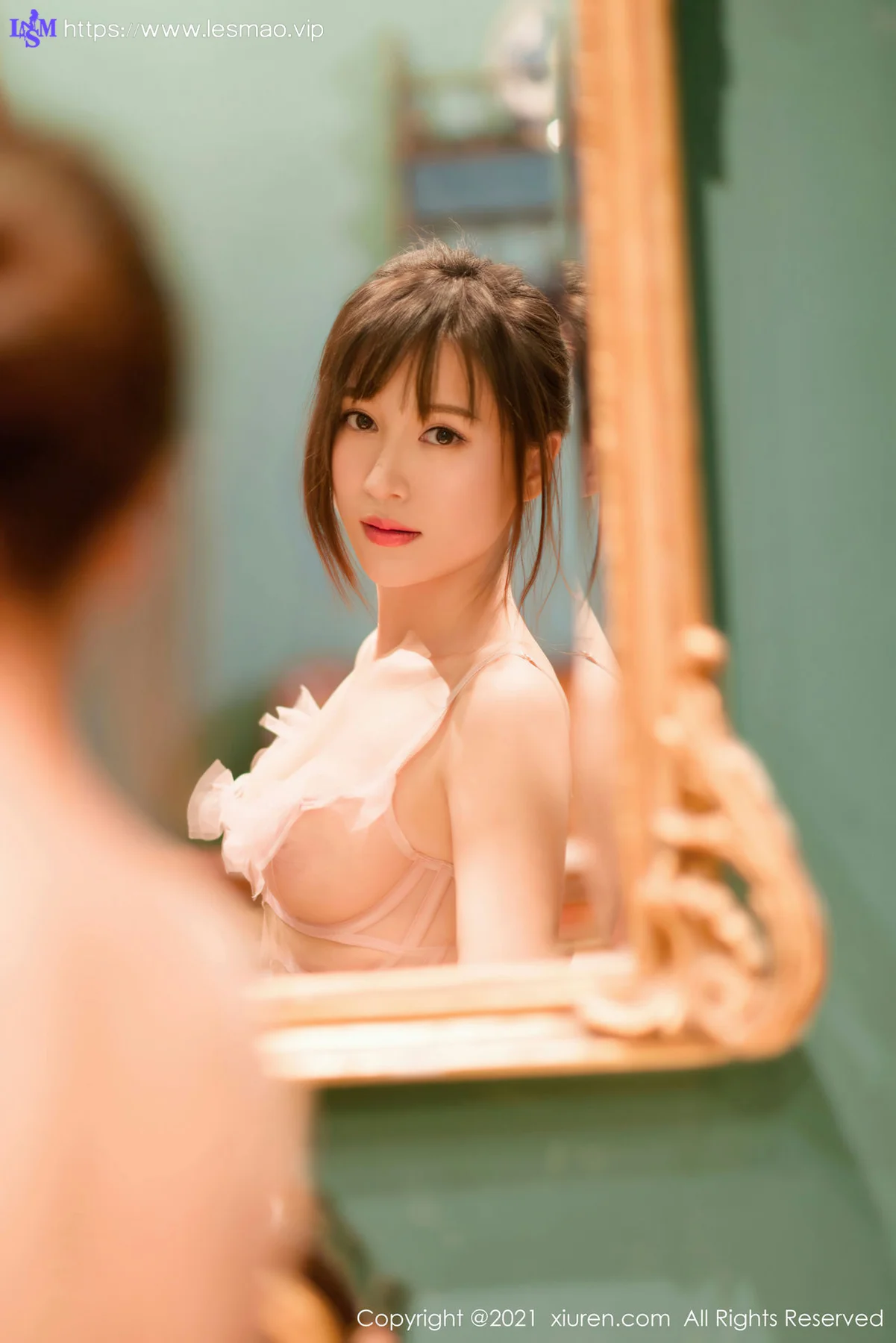 XiuRen 秀人 No.3423  赵万灵 香肩爆乳 - 27