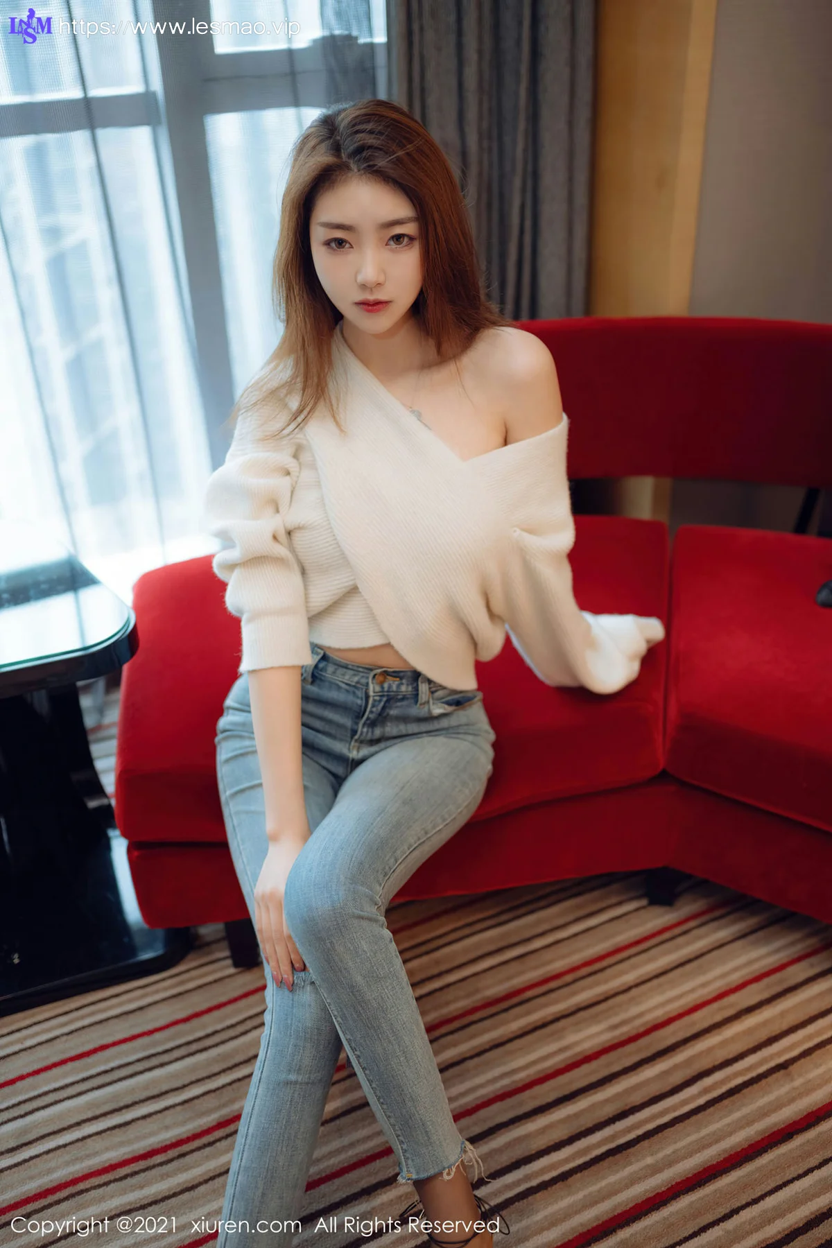 XiuRen 秀人 No.3493  极致魅惑黑丝 可樂Vicky 最新性感写真 - 6