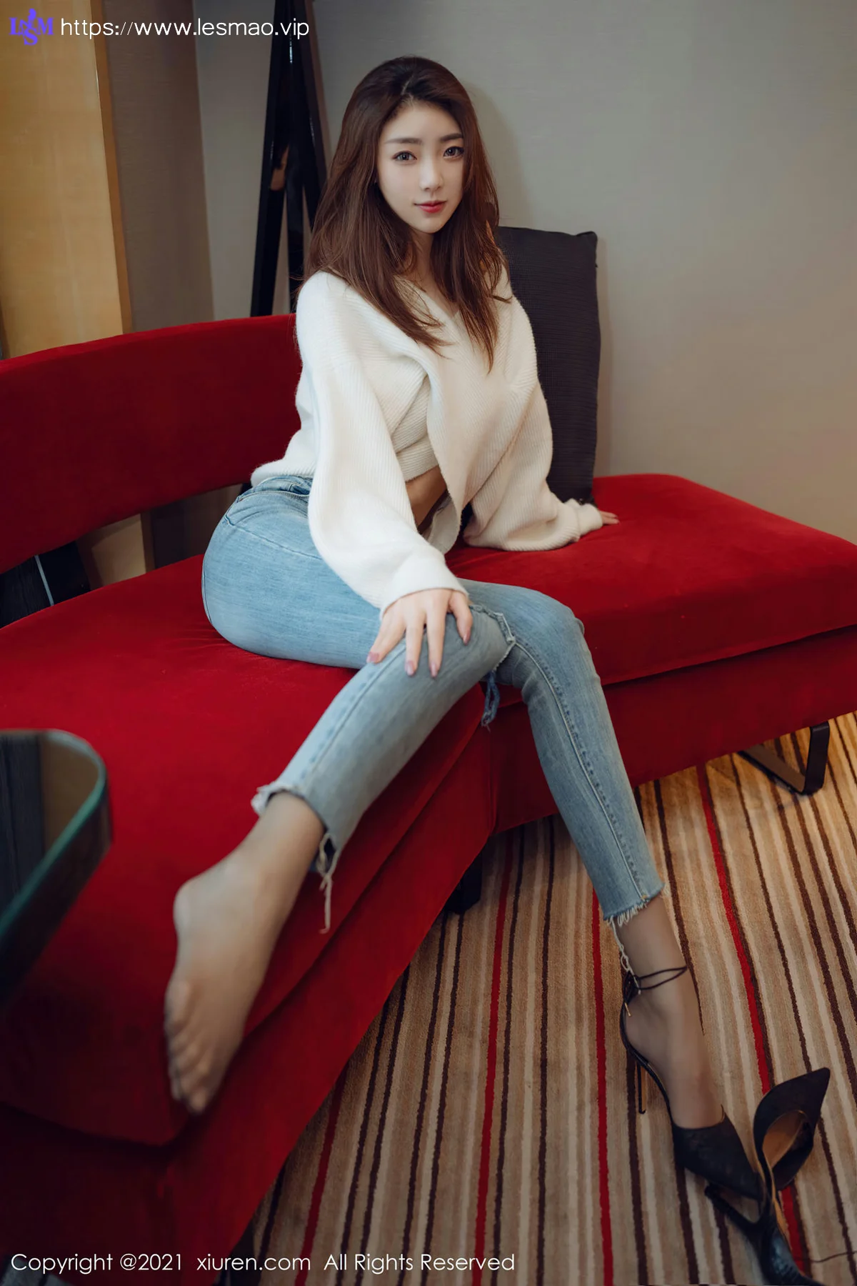 XiuRen 秀人 No.3493  极致魅惑黑丝 可樂Vicky 最新性感写真 - 14