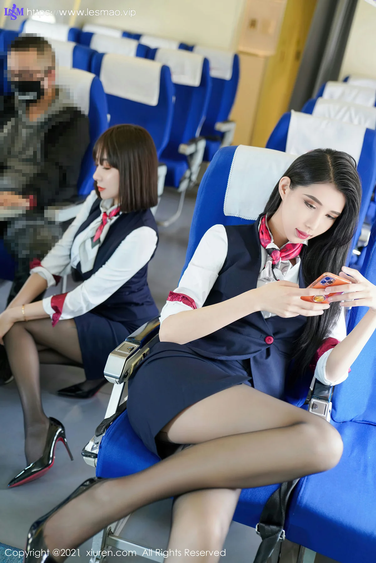 XiuRen 秀人 No.3506 模特合集写真 果儿Victoria与葛征 - 40