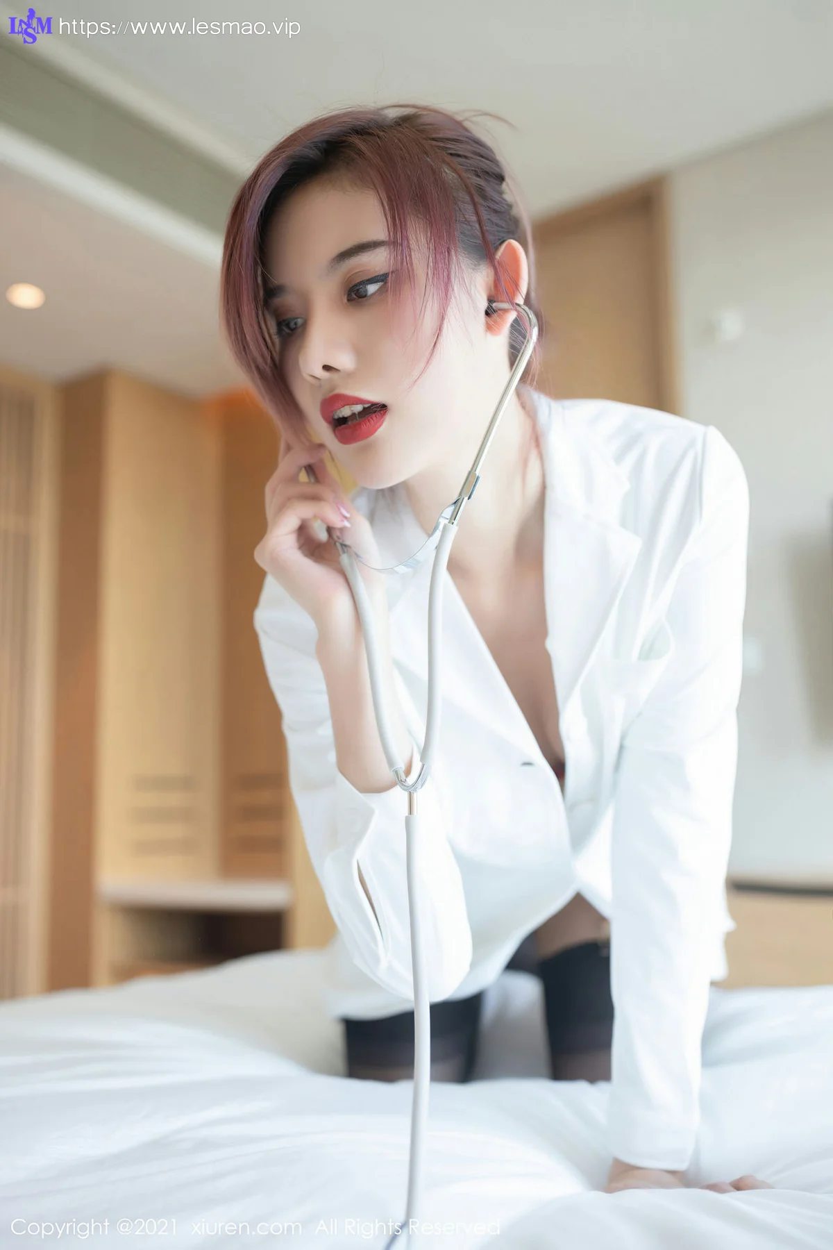 XiuRen 秀人 No.3514  家庭医生系列 就是阿朱啊 澳门旅拍写真 - 16