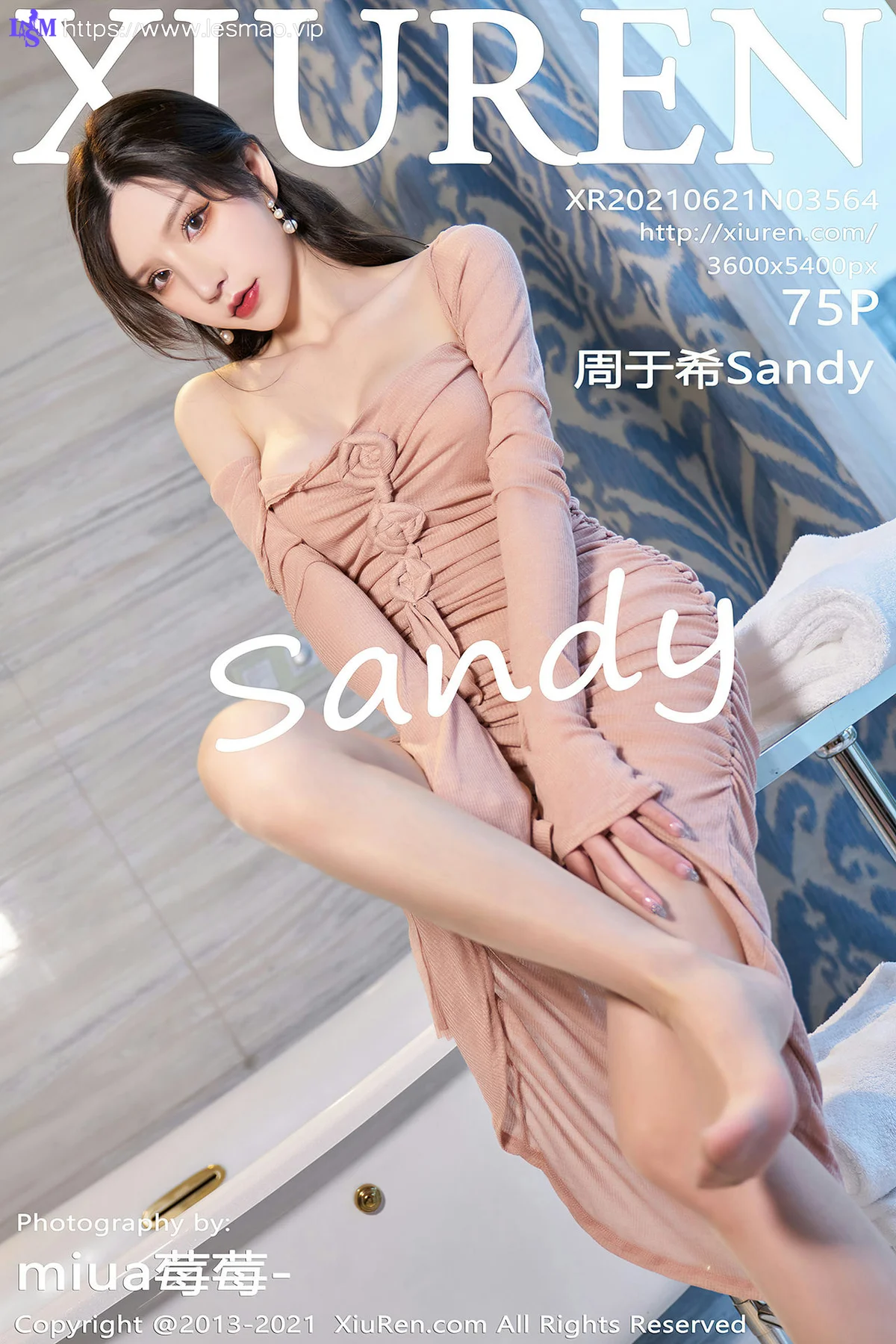 XiuRen 秀人 No.3564 丰腴雪峰圆润夺目 周于希Sandy 杭州心愿旅拍写真1 - 76