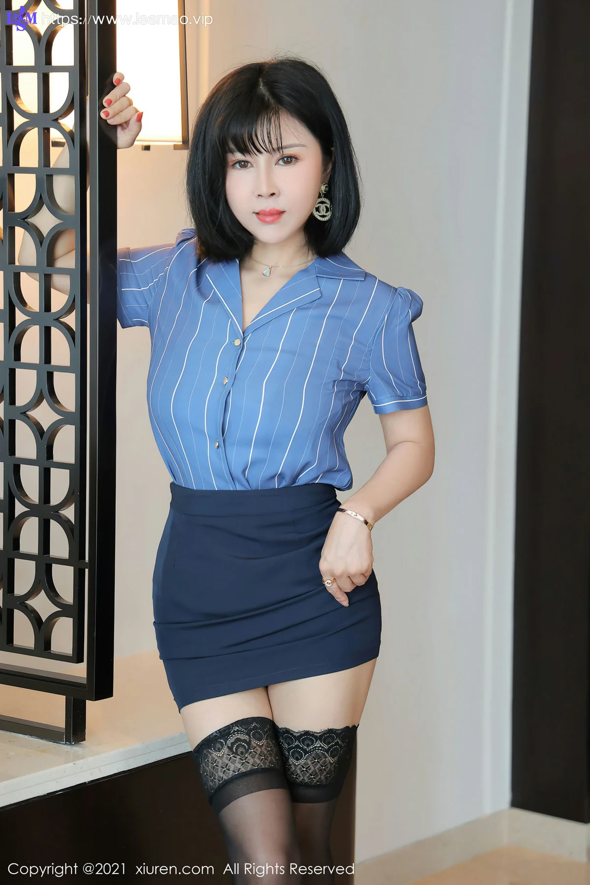 XiuRen 秀人 No.3699 新人模特合辑 沈欢欣和乖乖小野喵 - 11