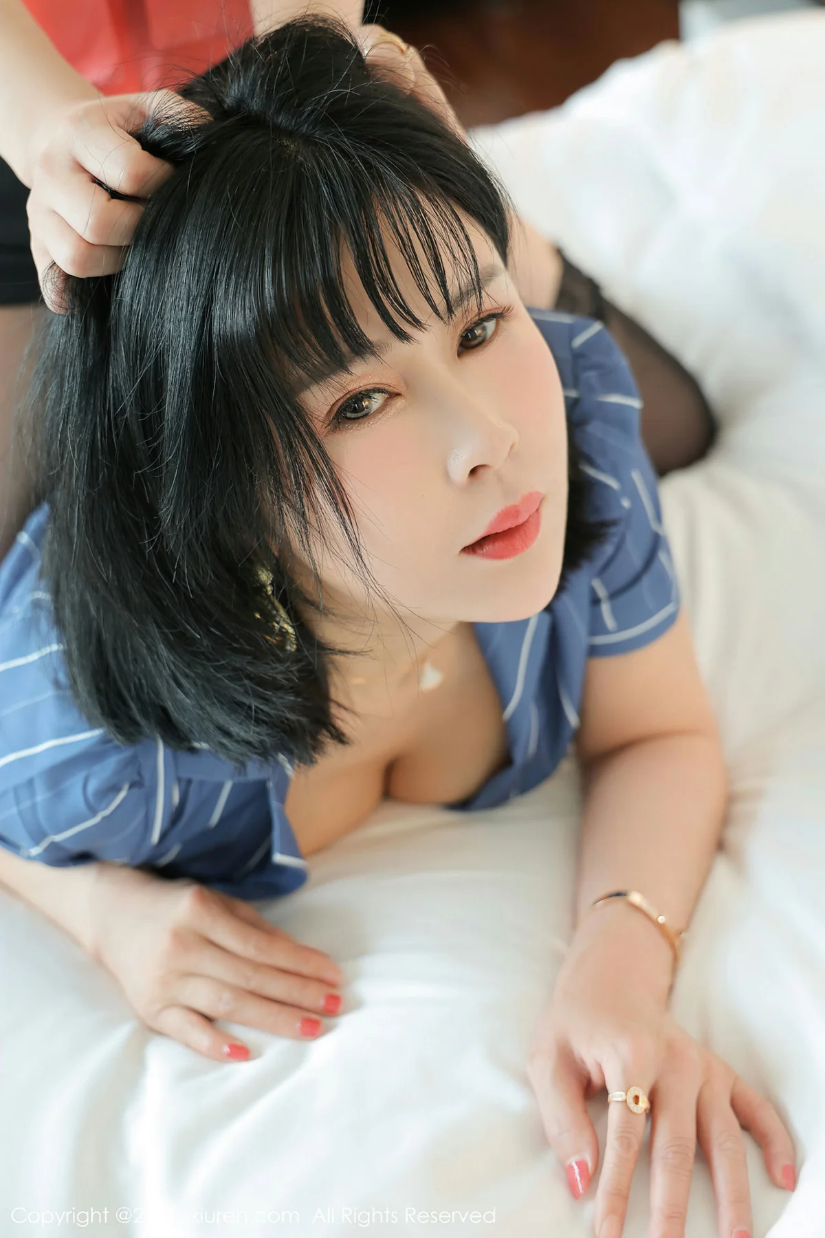 XiuRen 秀人 No.3699 新人模特合辑 沈欢欣和乖乖小野喵 - 36