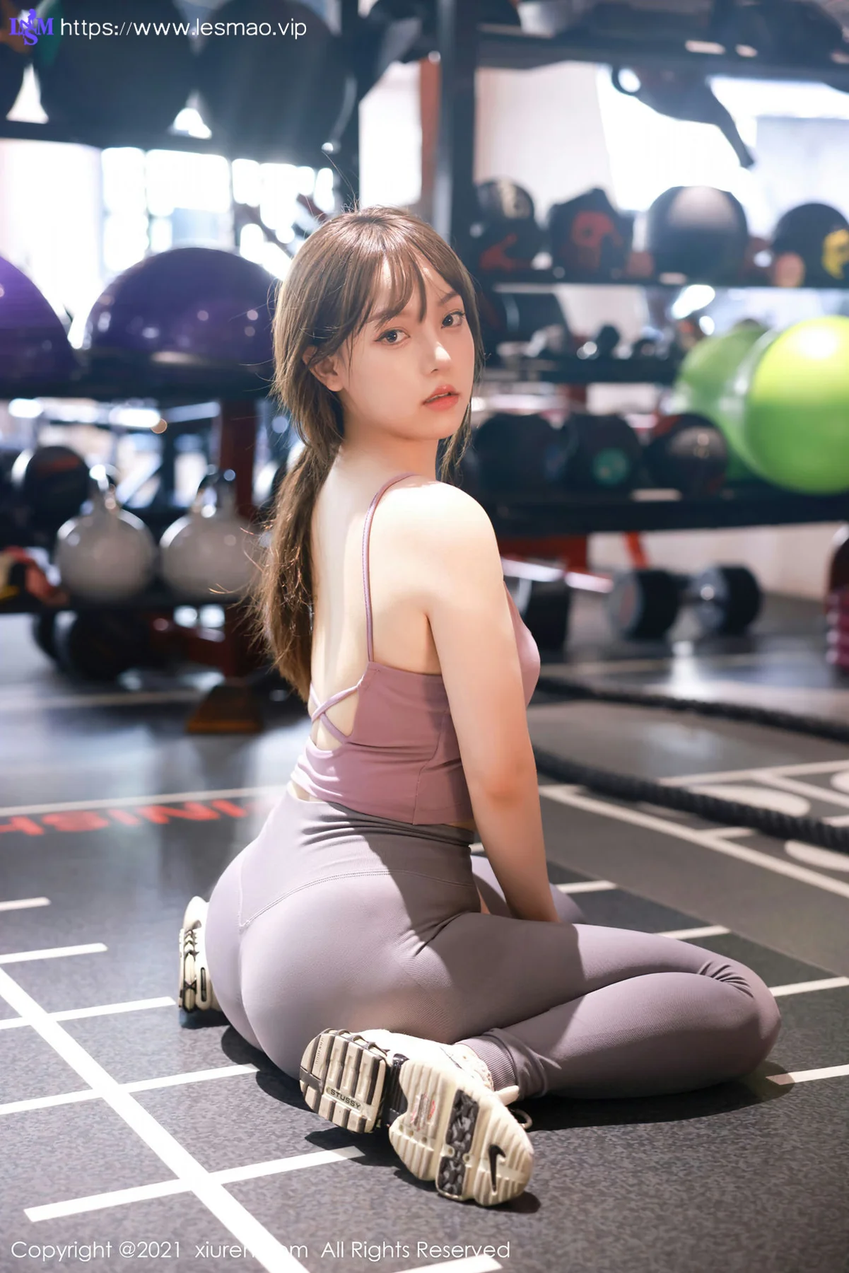 XiuRen 秀人 No.3701 健身房主题 豆瓣酱 性感写真3 - 13