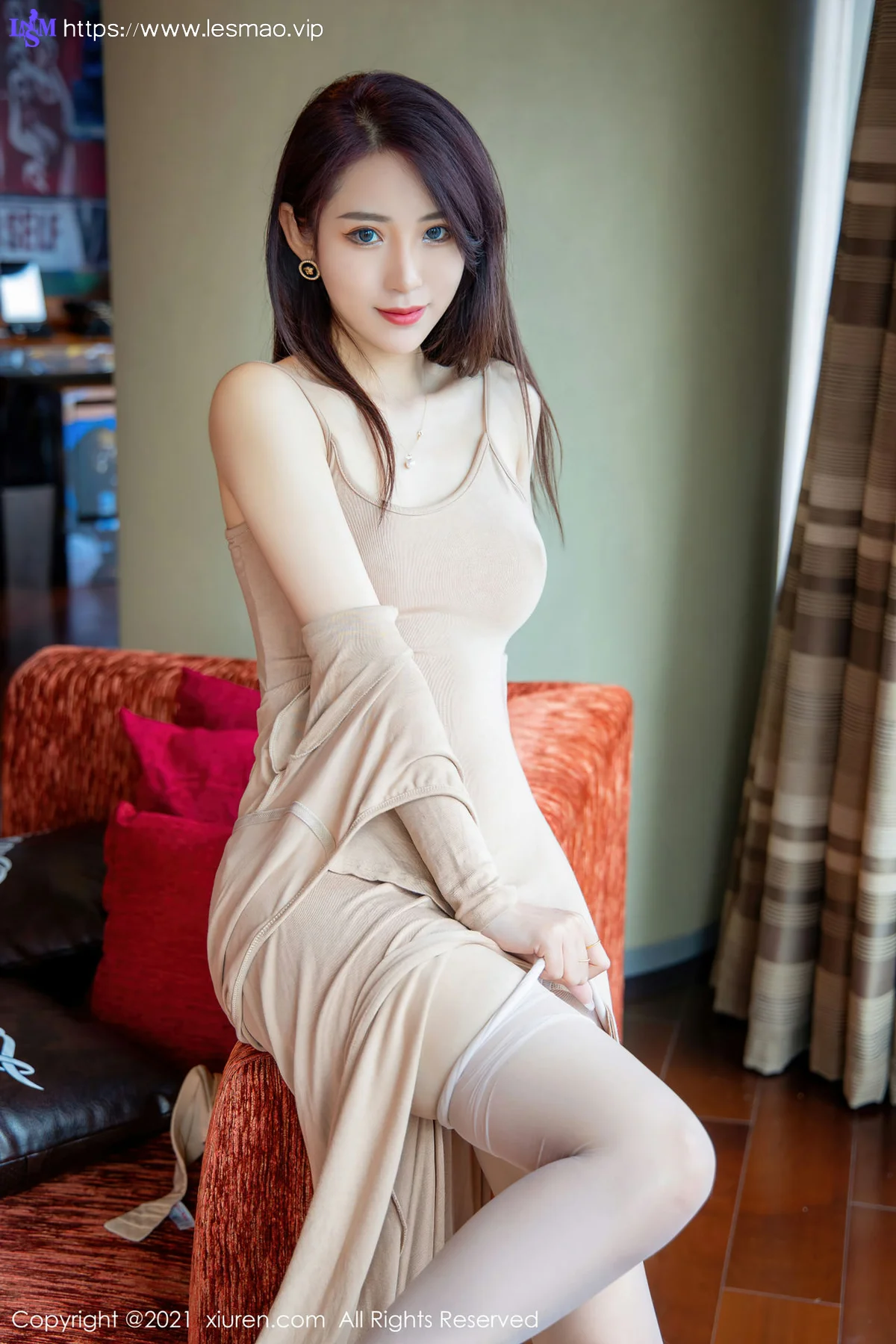 XiuRen 秀人 No.3707 婀娜长裙 周慕汐baby  丽质模特22 - 32