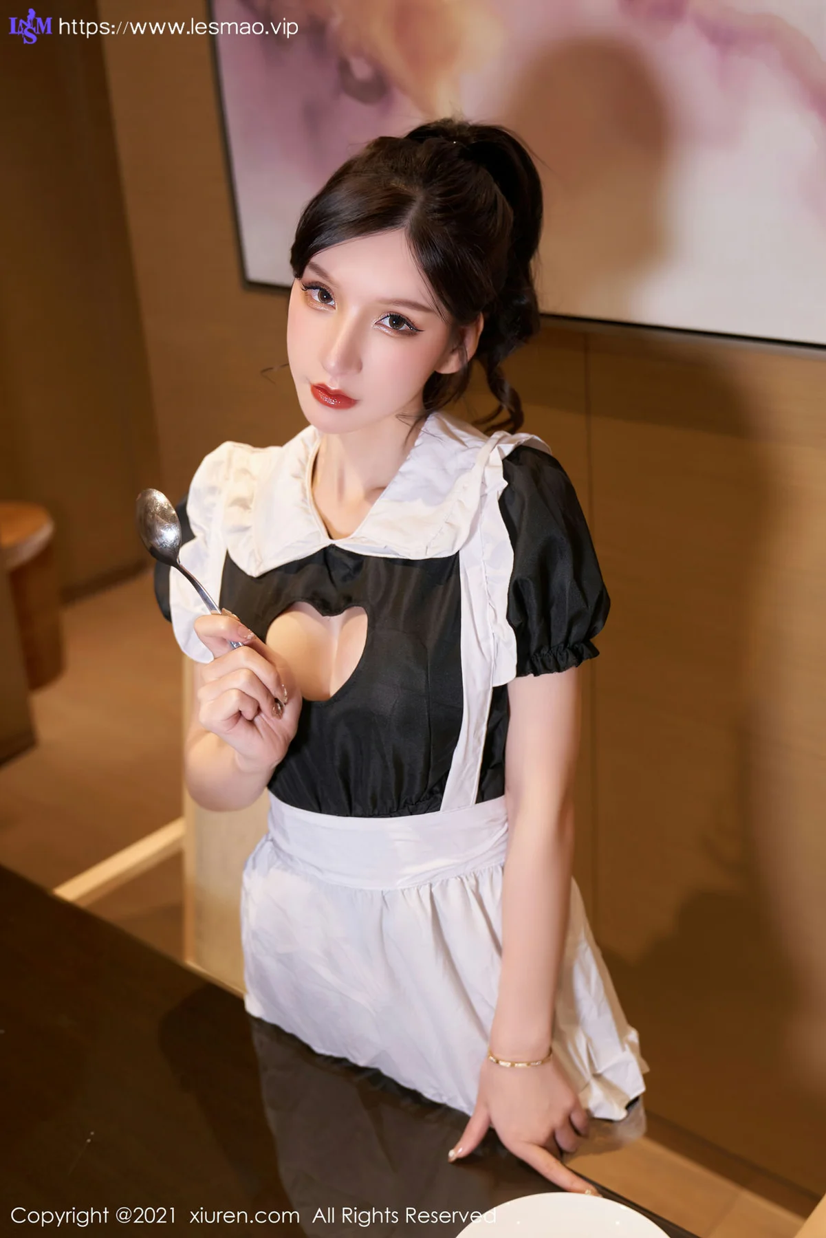 XiuRen 秀人 No.3716 厨娘制服 周于希Sandy 性感写真11 - 18