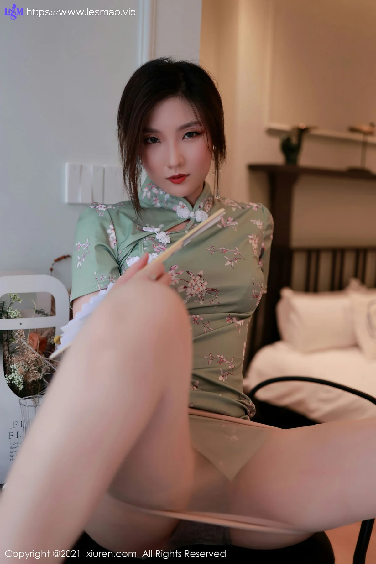 XiuRen 秀人 No.3718 韵味旗袍 刘艾琳Allen 性感写真3 - 25