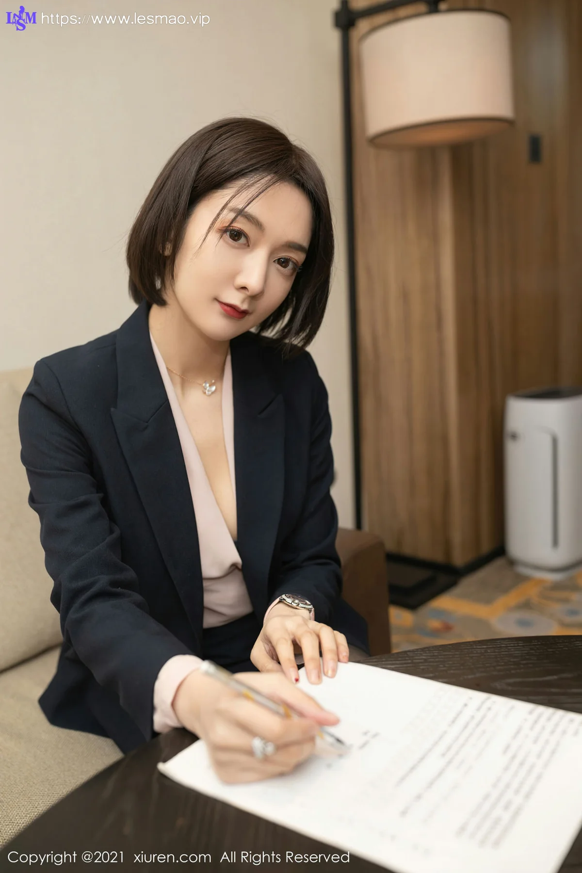 XiuRen 秀人 No.3745 保险销售主题 Angela小热巴 性感写真33 - 15