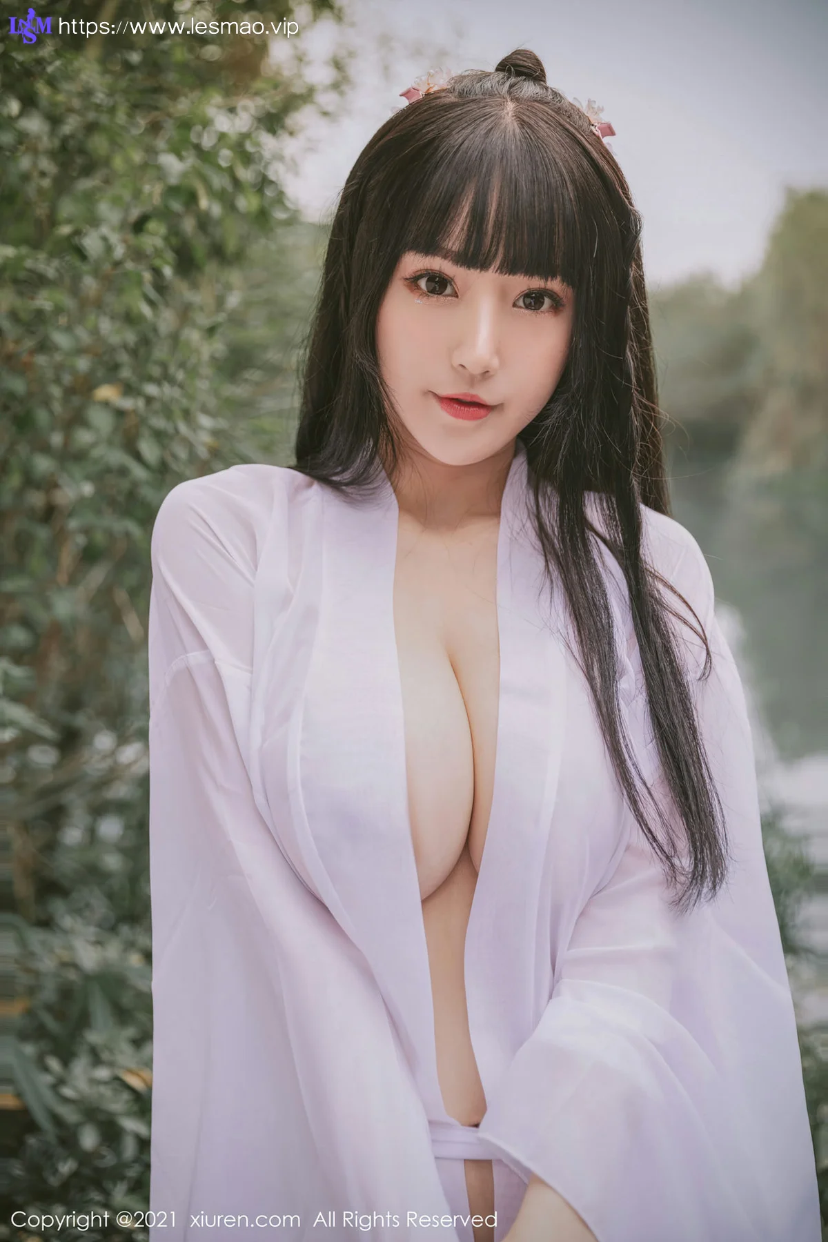 XiuRen 秀人 No.3749 薄纱古风外拍 朱可儿Flower - 11
