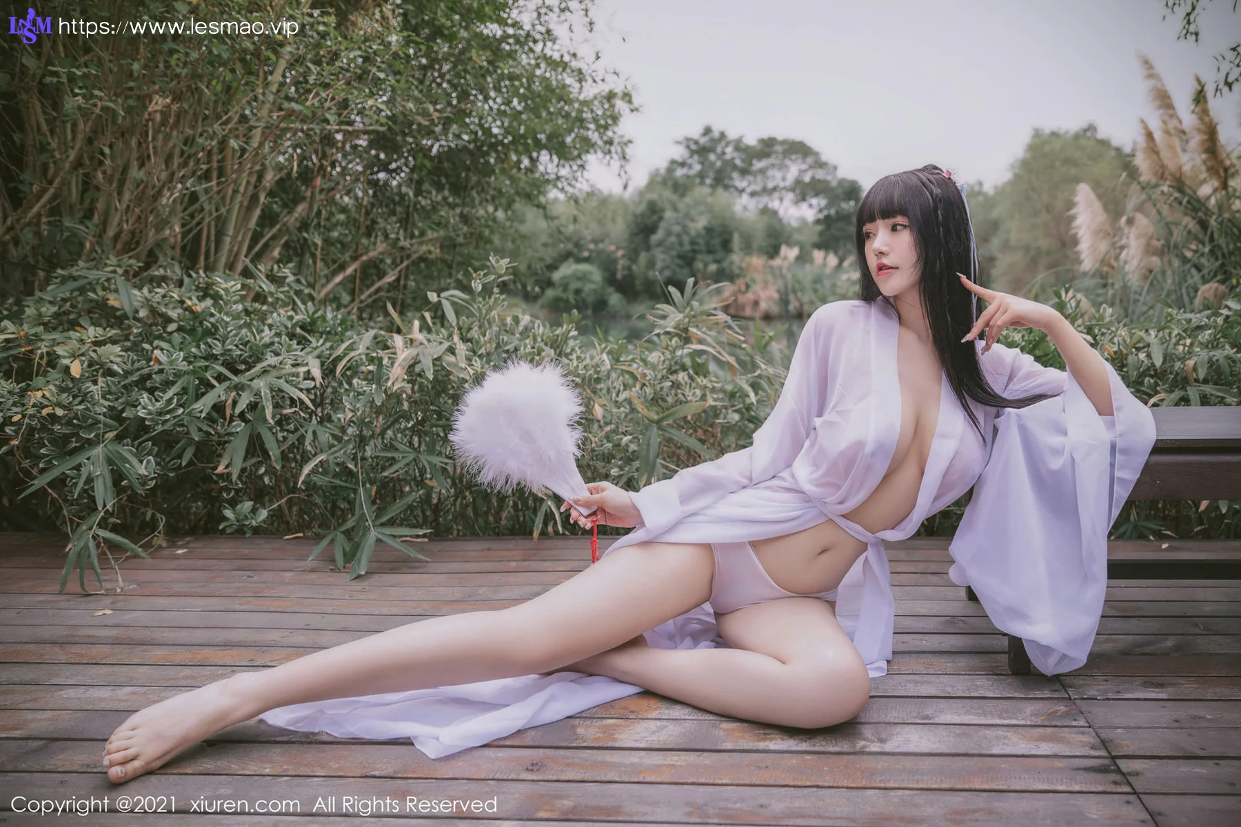 XiuRen 秀人 No.3749 薄纱古风外拍 朱可儿Flower - 31